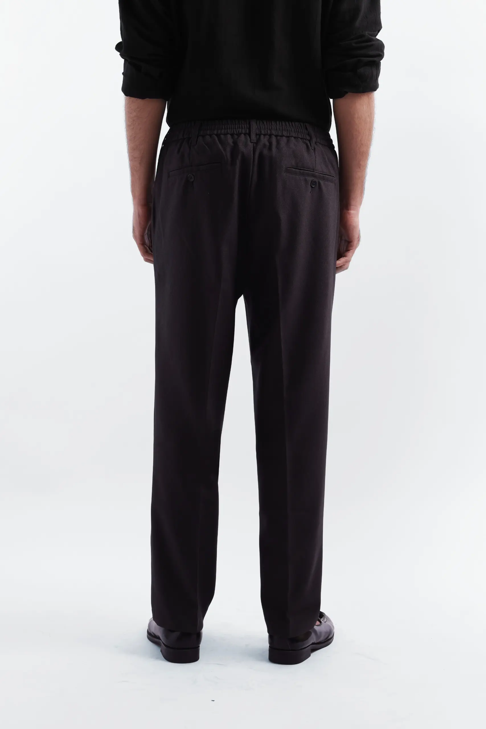 Stylem Relaxed Pants Dark Grey