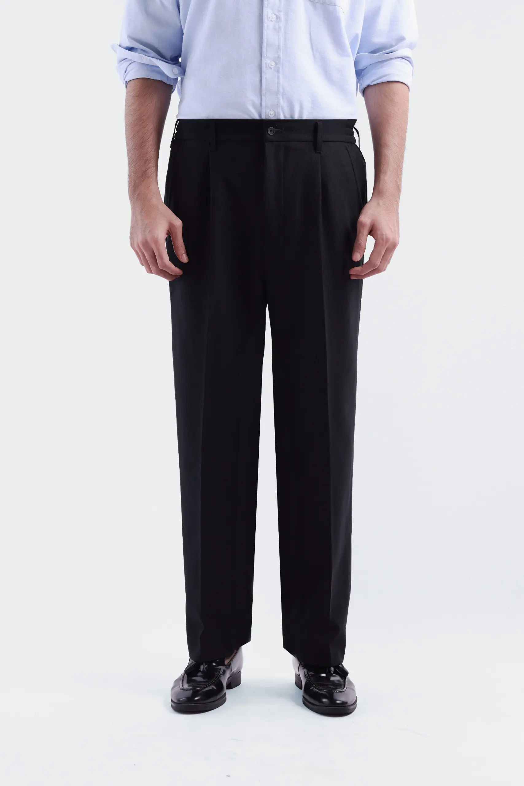 Stylem Relaxed Pants Black