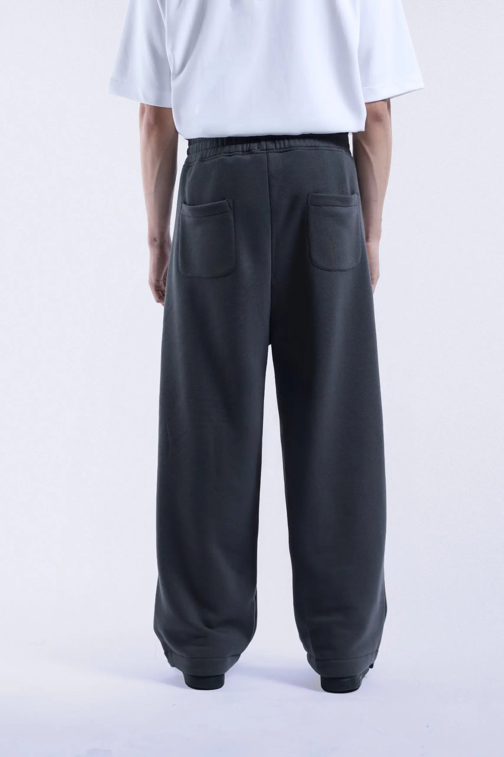 Tervyn Loose Pants Dark Grey