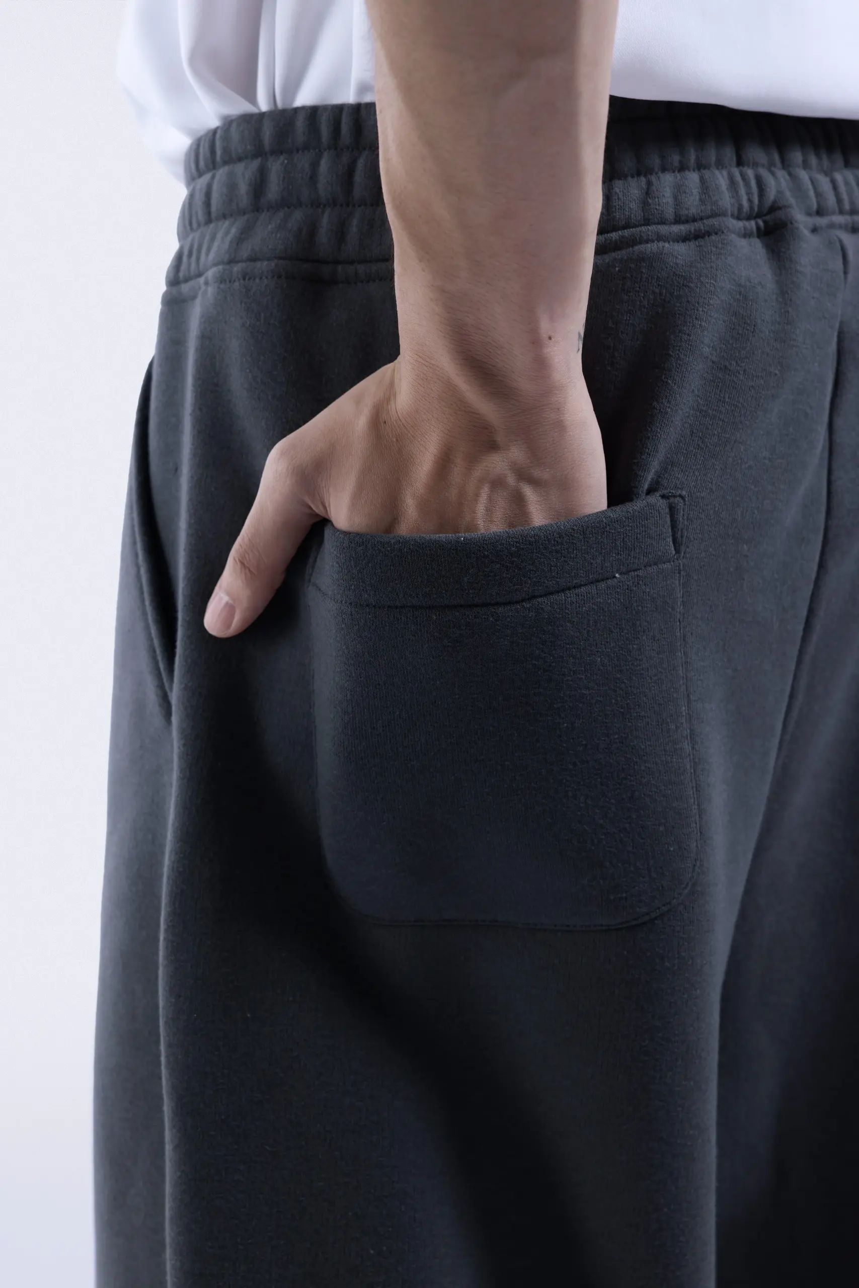 Tervyn Loose Pants Dark Grey