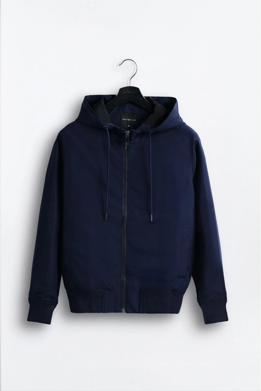 Image of City Hooded Jacket Navy