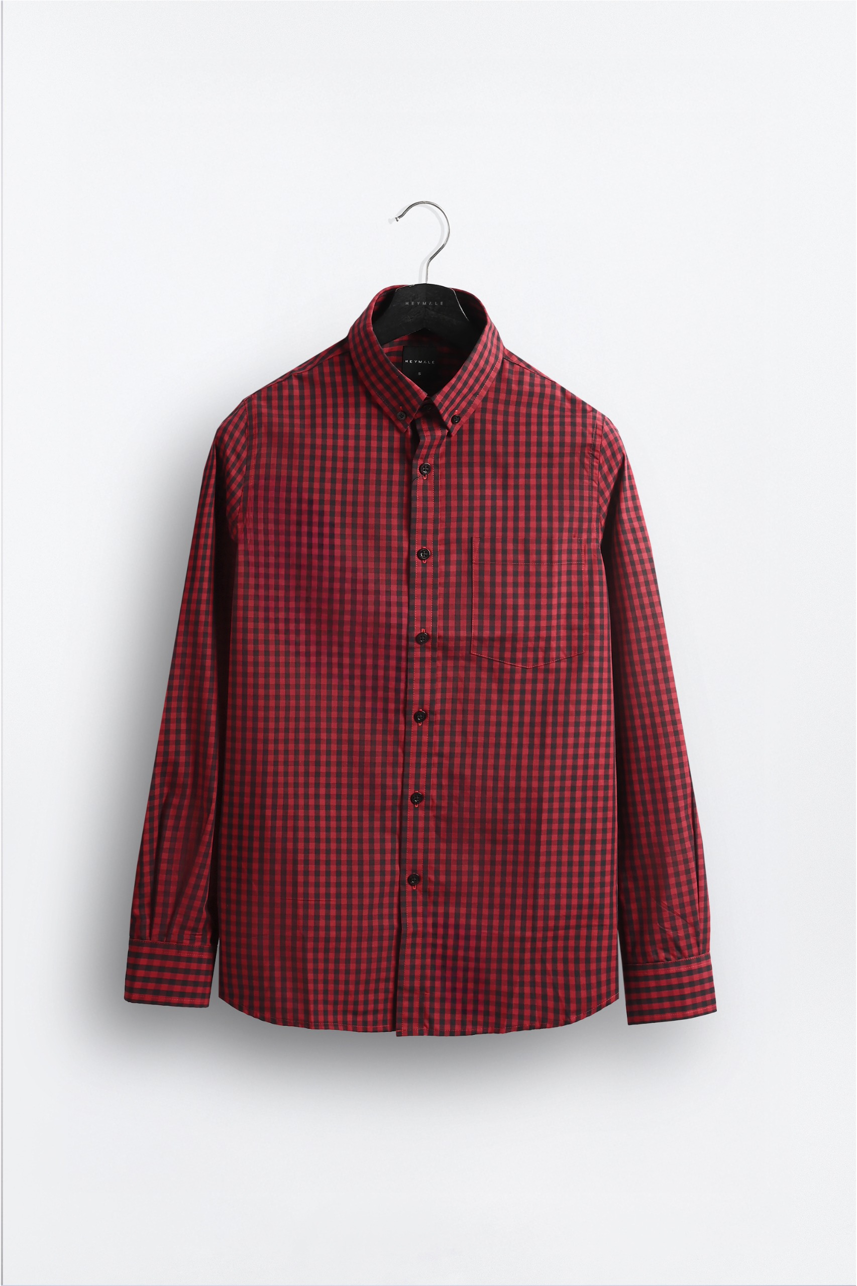 Vichy Shirt Long Sleeve Red