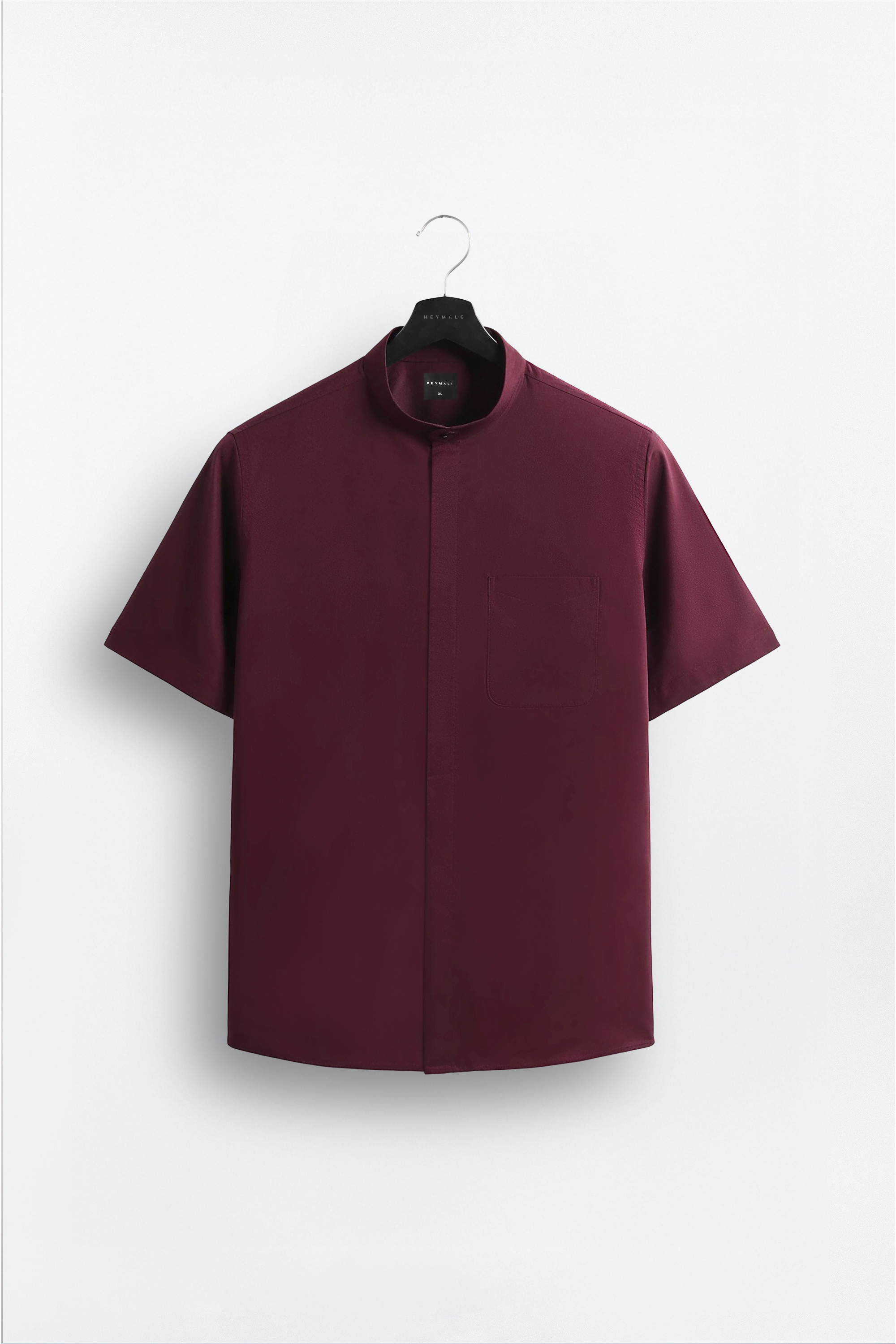 Uzma Shirt Short Sleeve Maroon