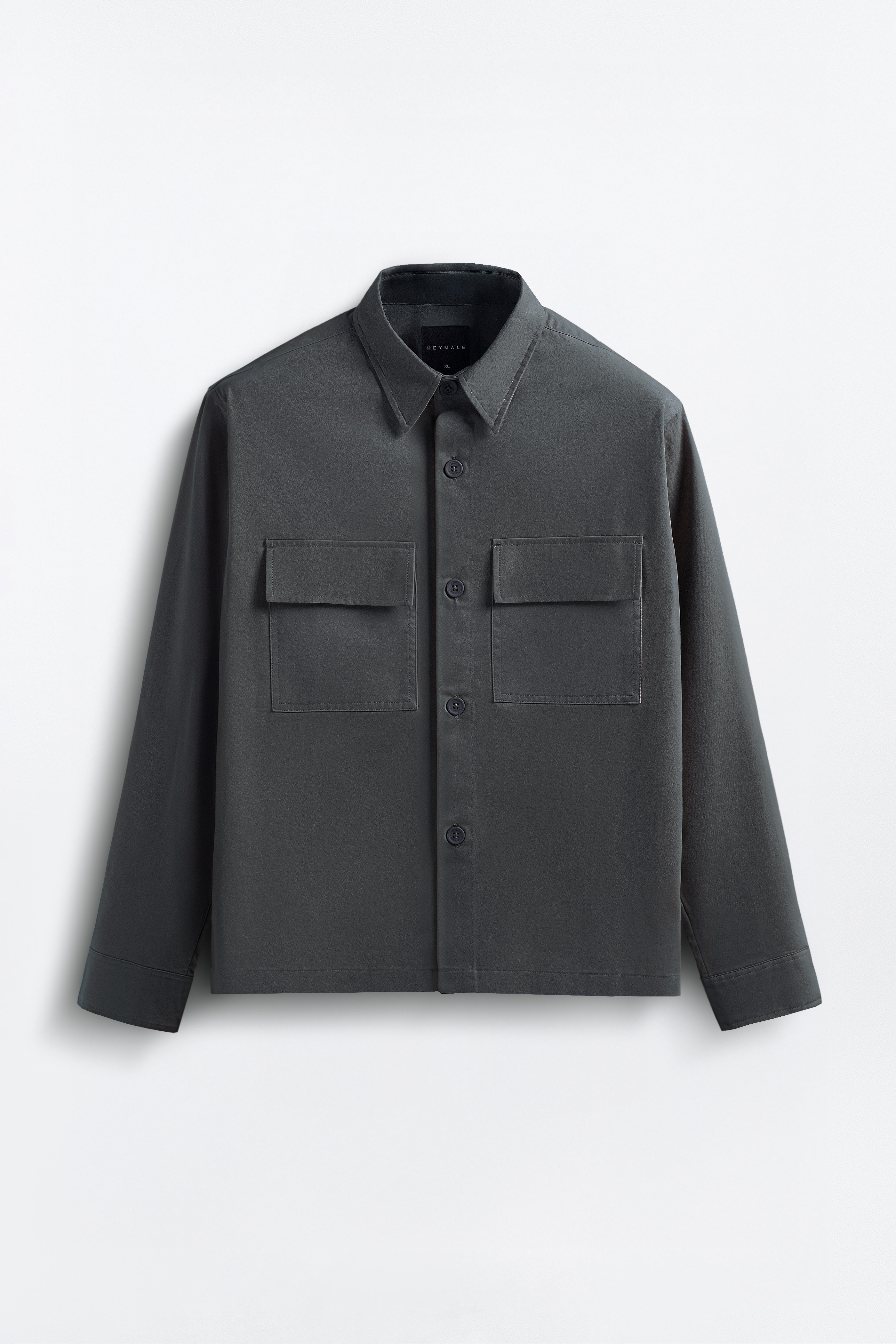Lanzo Overshirt Dark Olive
