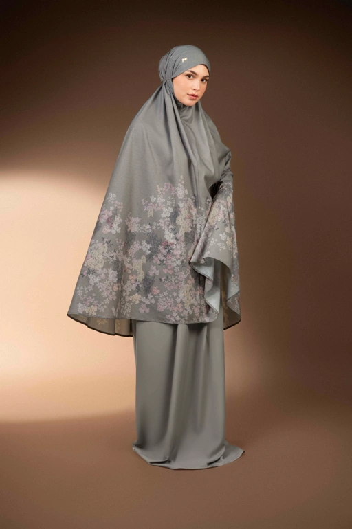 Image of MUKENA TENTREM KELABU