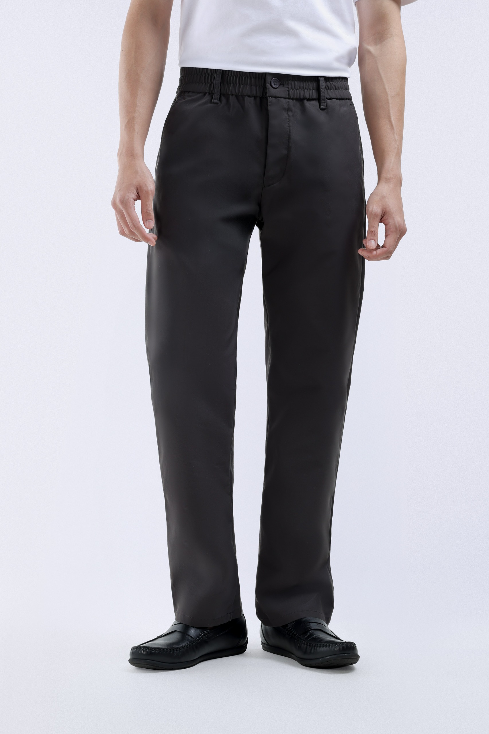 Flexi Casual Regular Pants Grey
