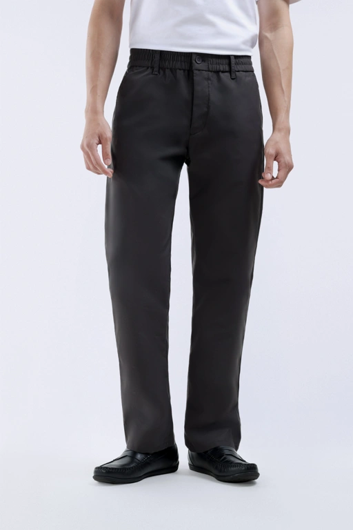 Image of Flexi Casual Regular Pants Grey