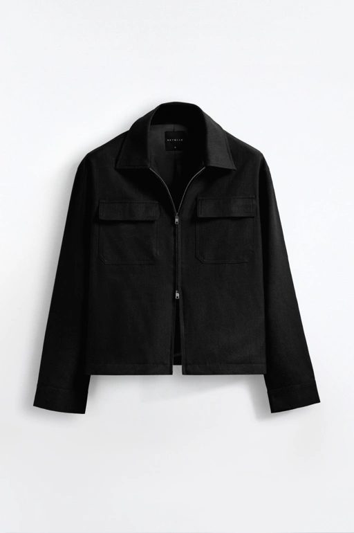 Moorve Boxy Jacket Black