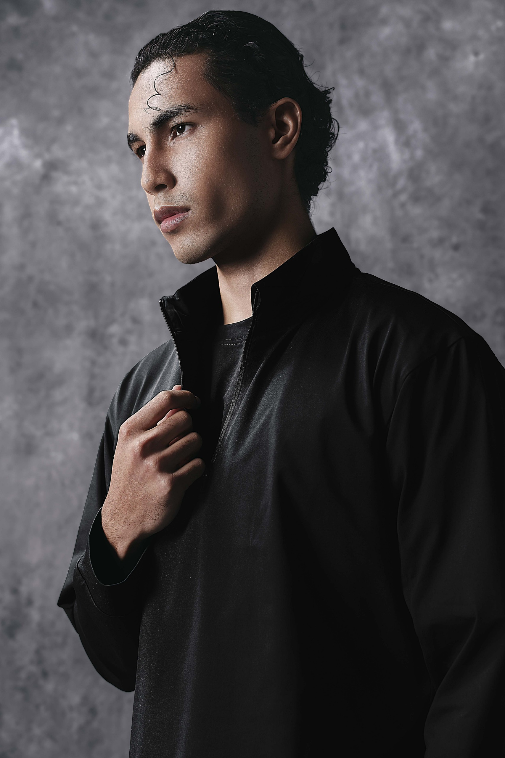 Activemor Halfzip Tee Black