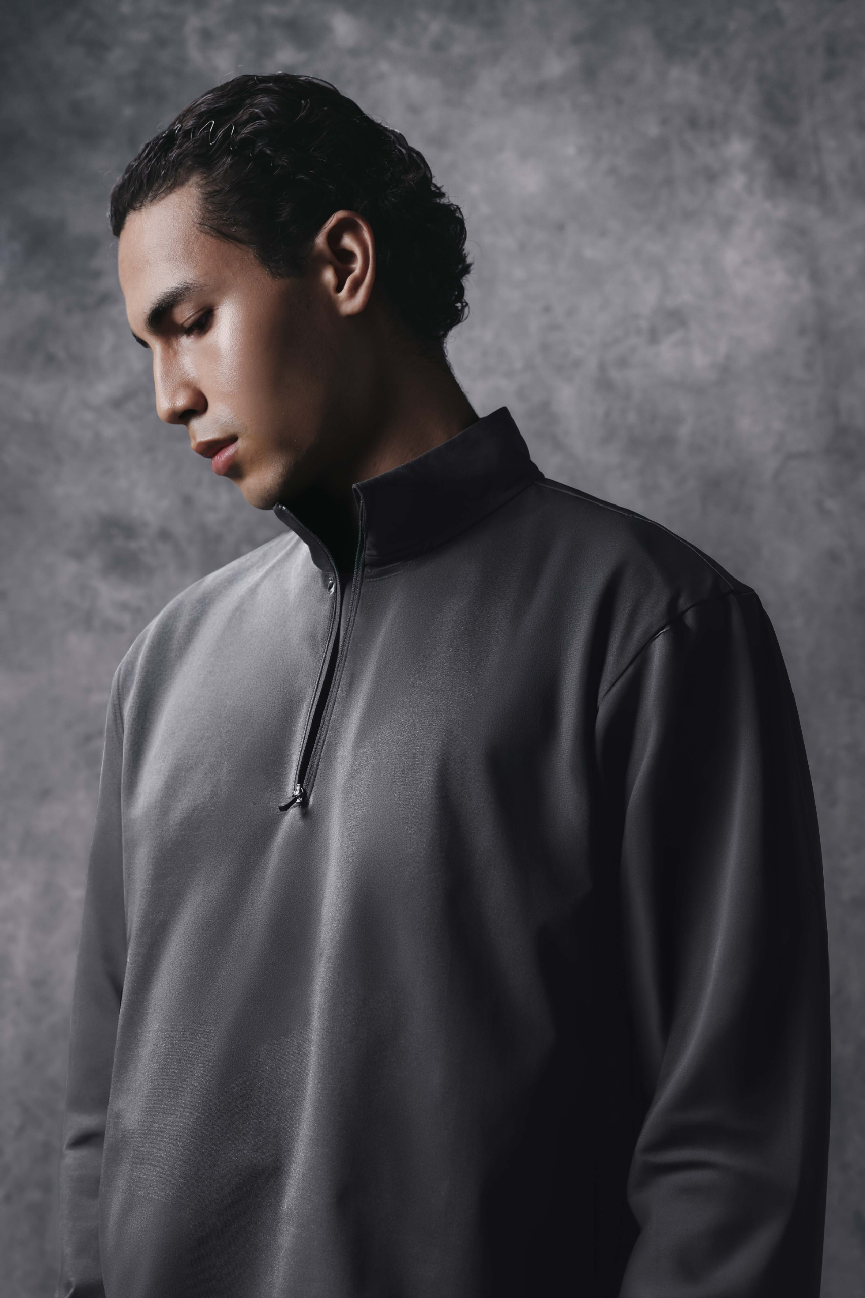 Activemor Halfzip Tee Dark Grey
