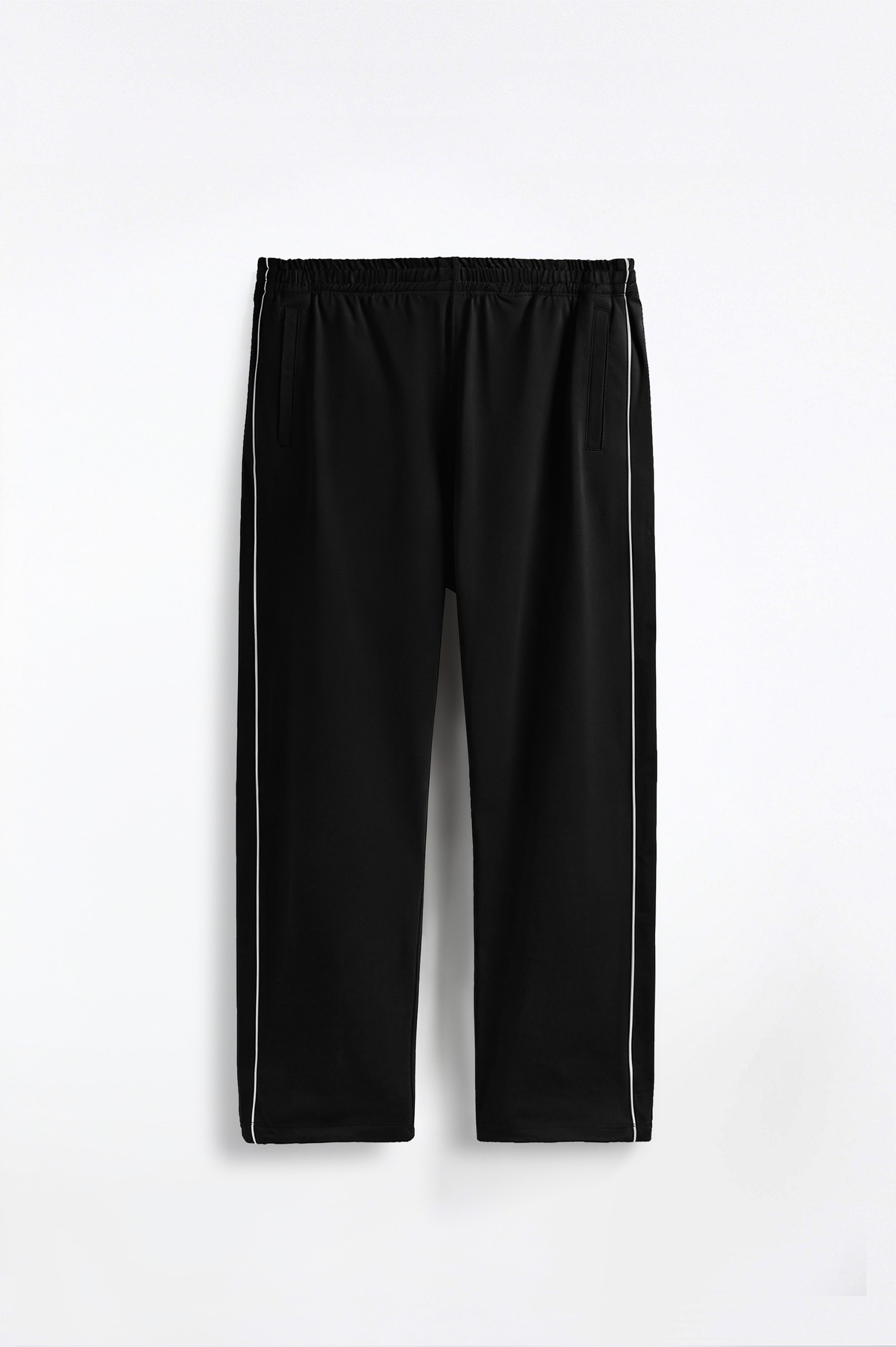 Activemor Stripe Pants Black-White