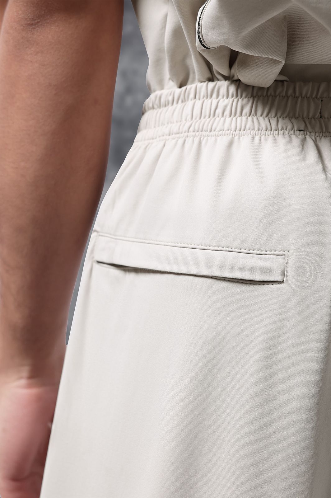 Activemor Stripe Pants Cream-Black