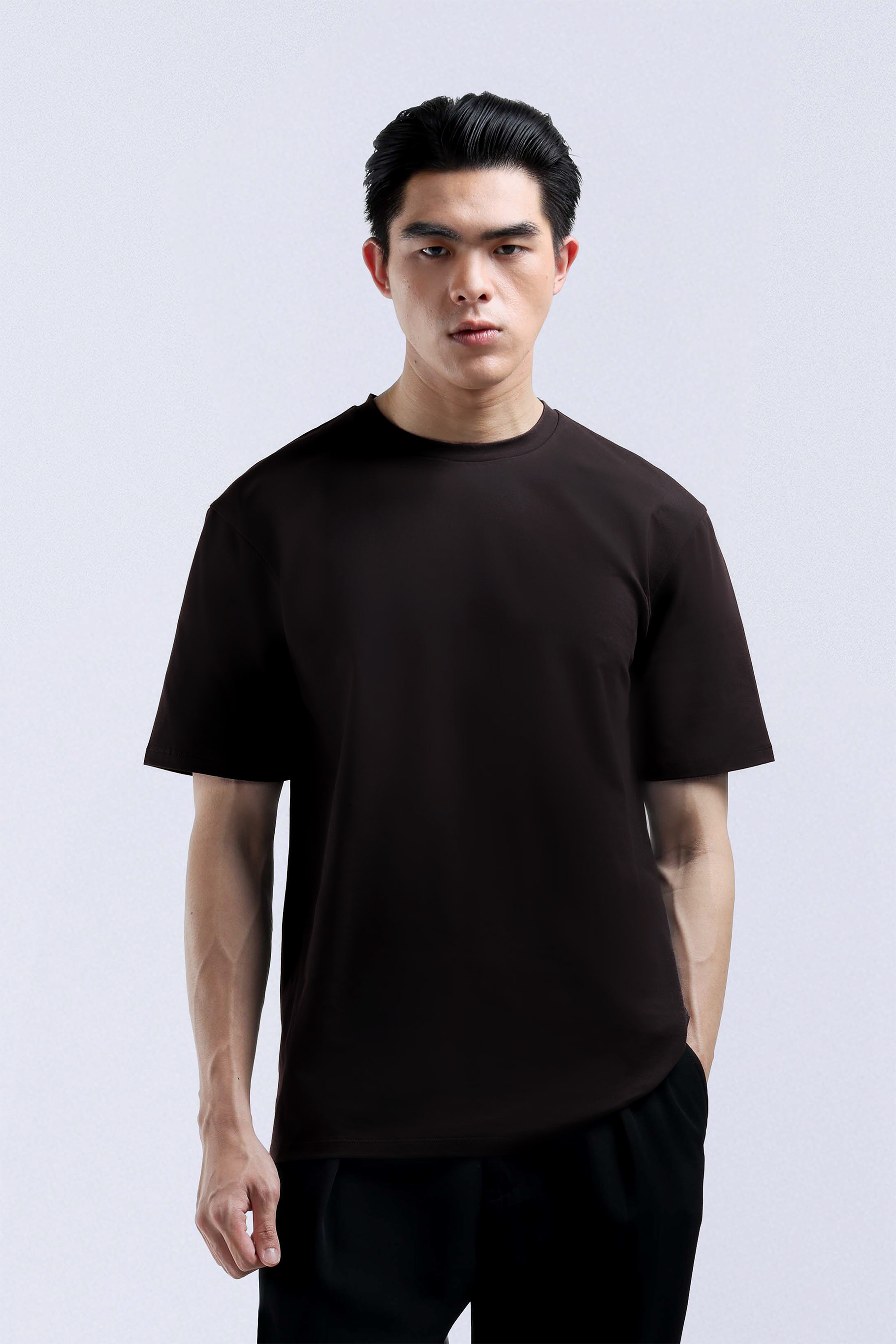 Basic Cooltys Slim Fit Dark Brown