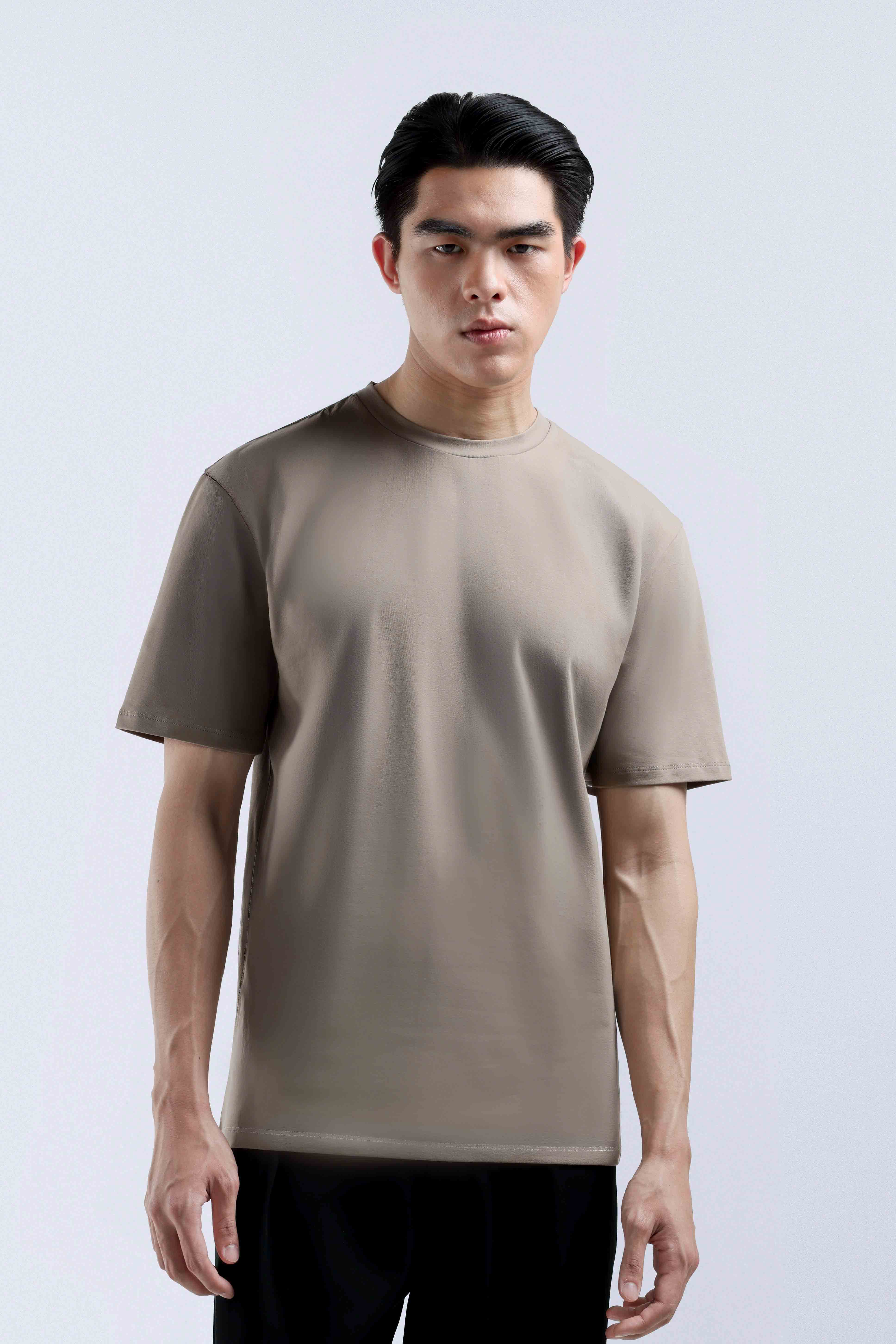 Basic Cooltys Slim Fit Brown