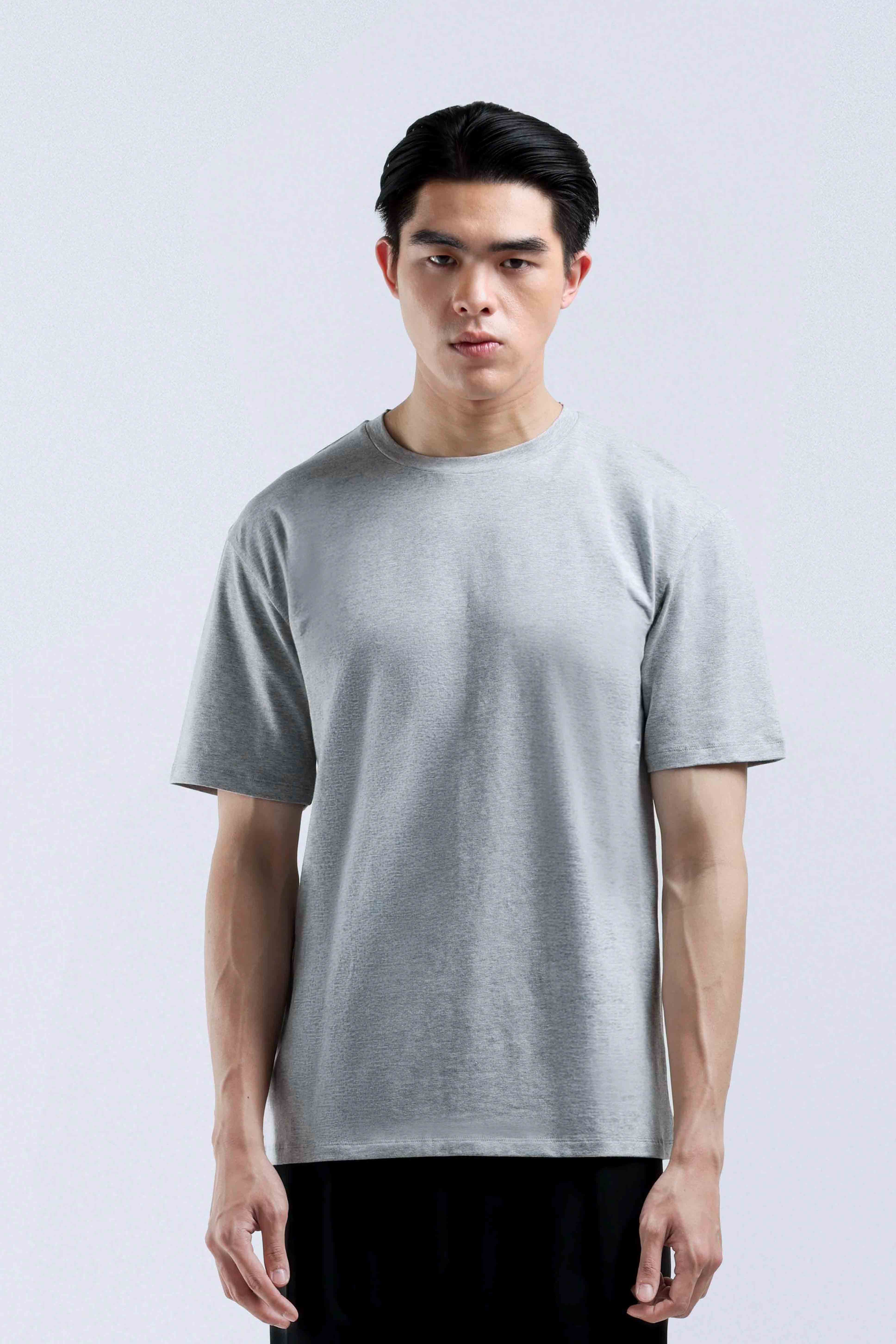 Basic Cooltys Slim Fit Light Grey