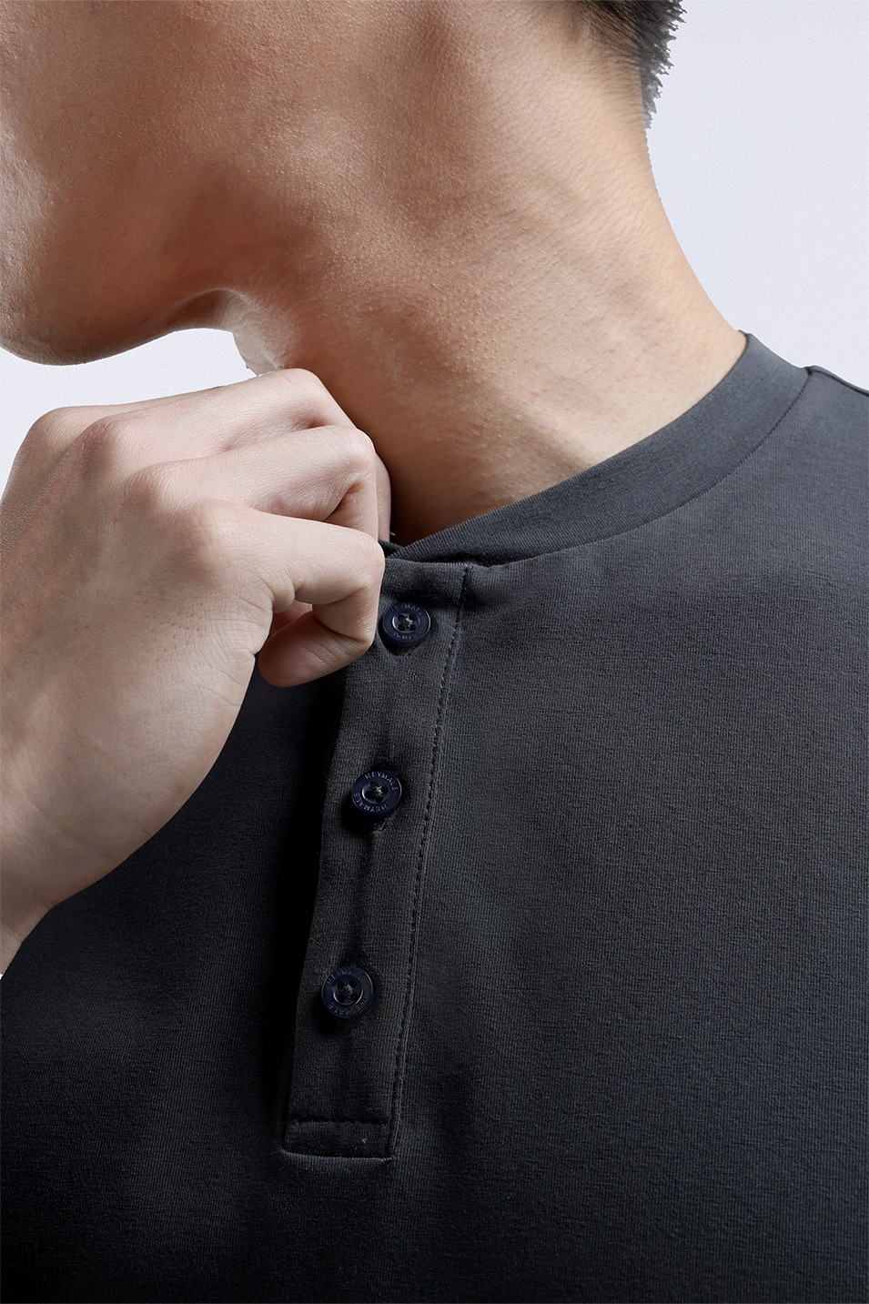 Henley Cooltys Dark Grey
