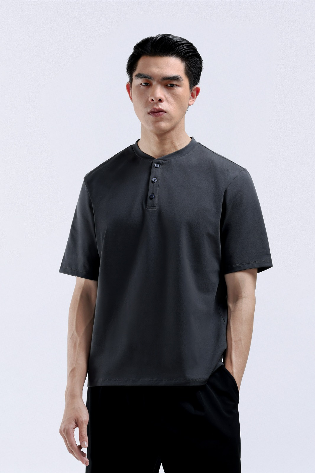Henley Cooltys Dark Grey