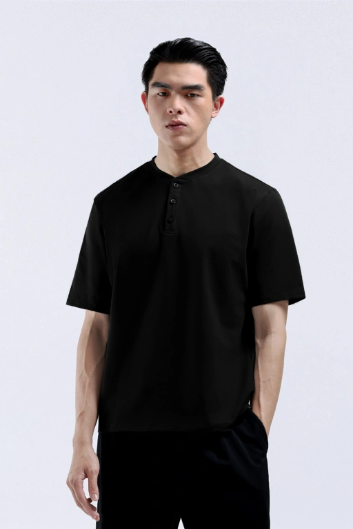 Image of Henley Cooltys Black