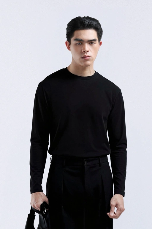 Image of Cooltys Reguler Tees Long Sleeve Black