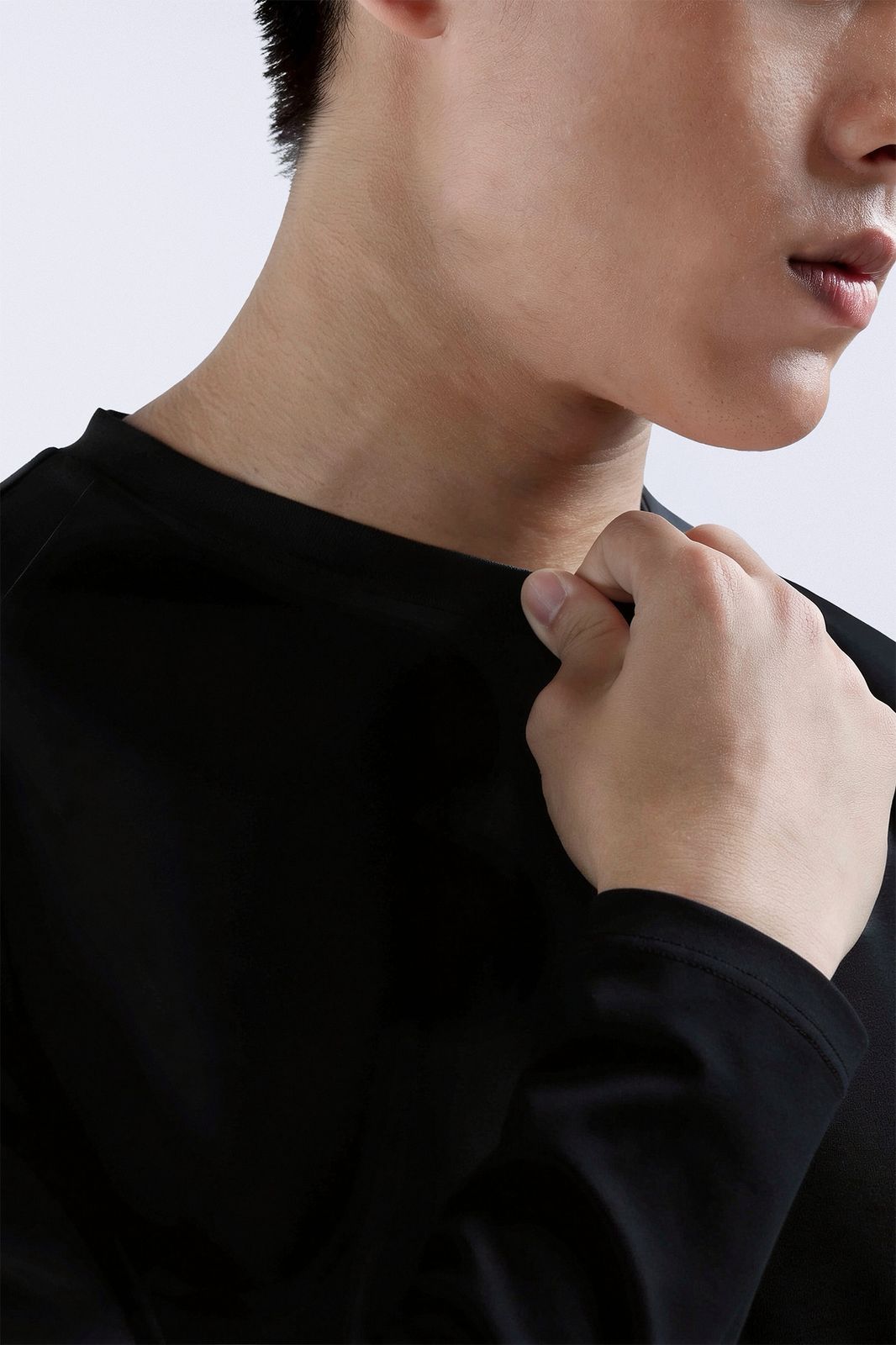 Cooltys Reguler Tees Long Sleeve Black