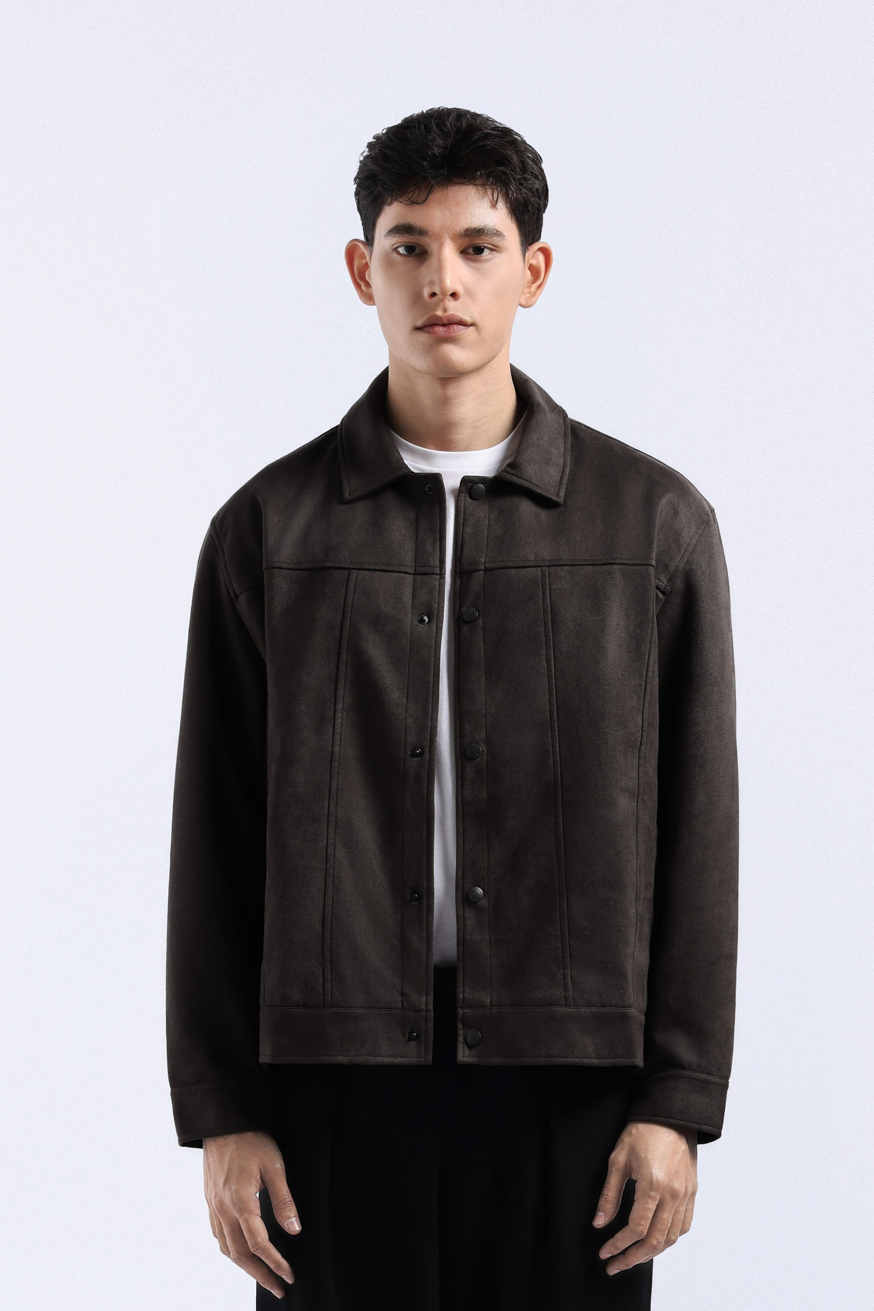 Luxuede Jacket Dark Taupe