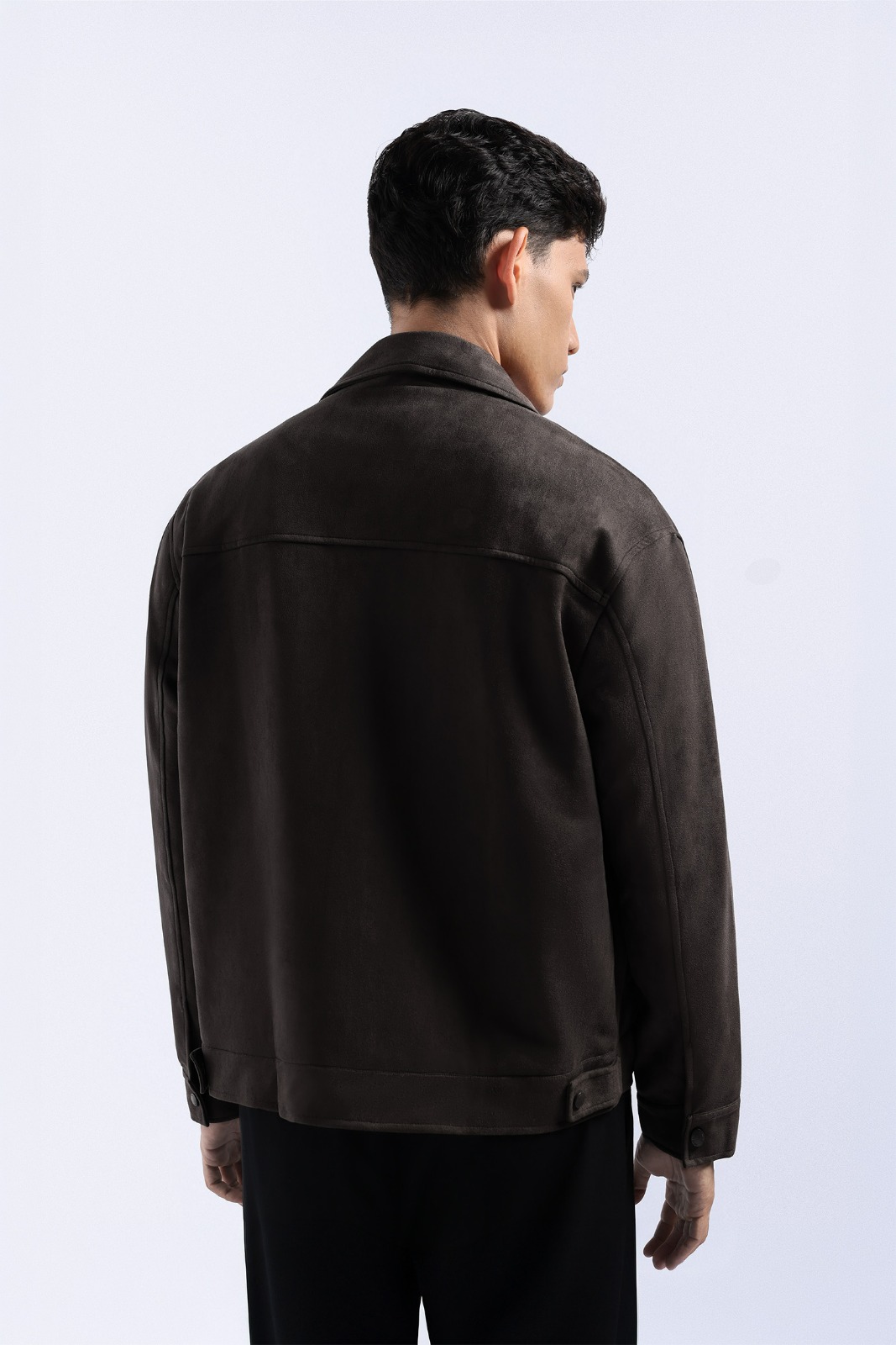 Luxuede Jacket Dark Taupe