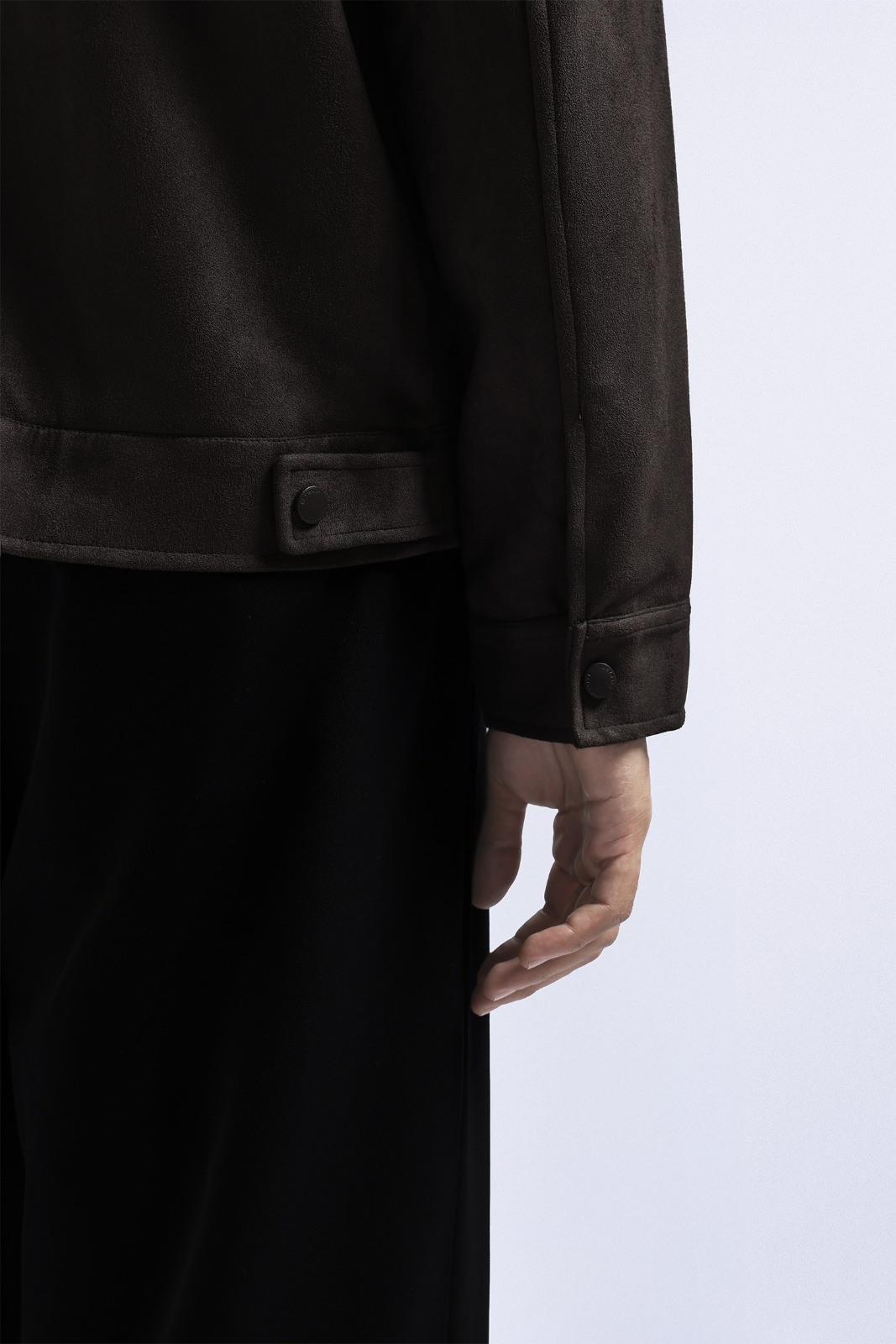 Luxuede Jacket Dark Taupe