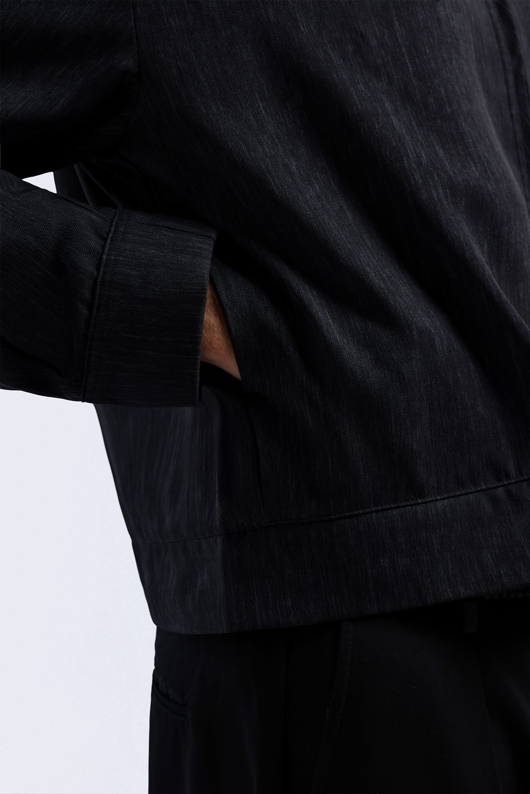Twynel Jacket Twotone Black