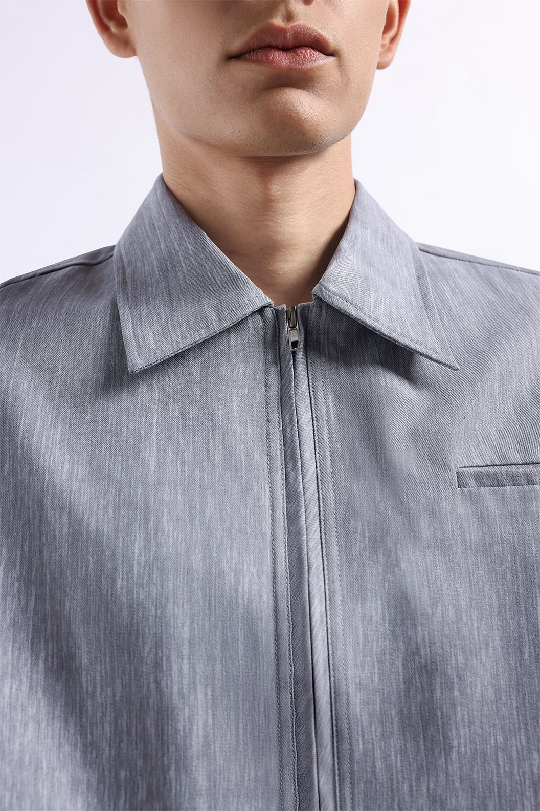 Twynel Jacket Twotone Grey