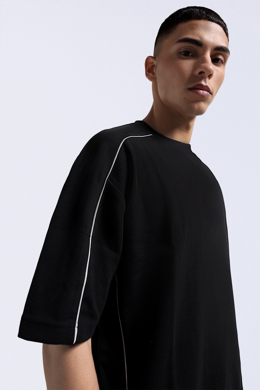 Lainer Oversized Tee Black