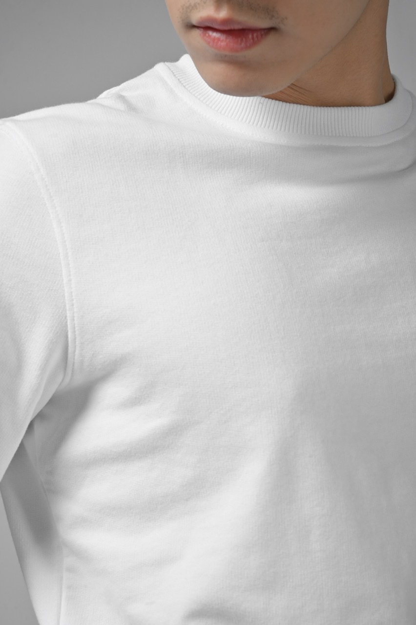BASIC SWEATER WHITE