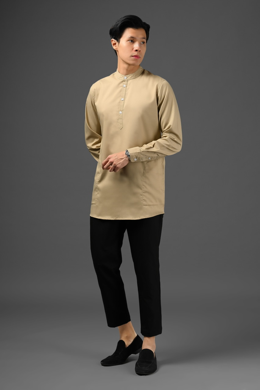 RUMEE KURTA SHIRT KHAKI