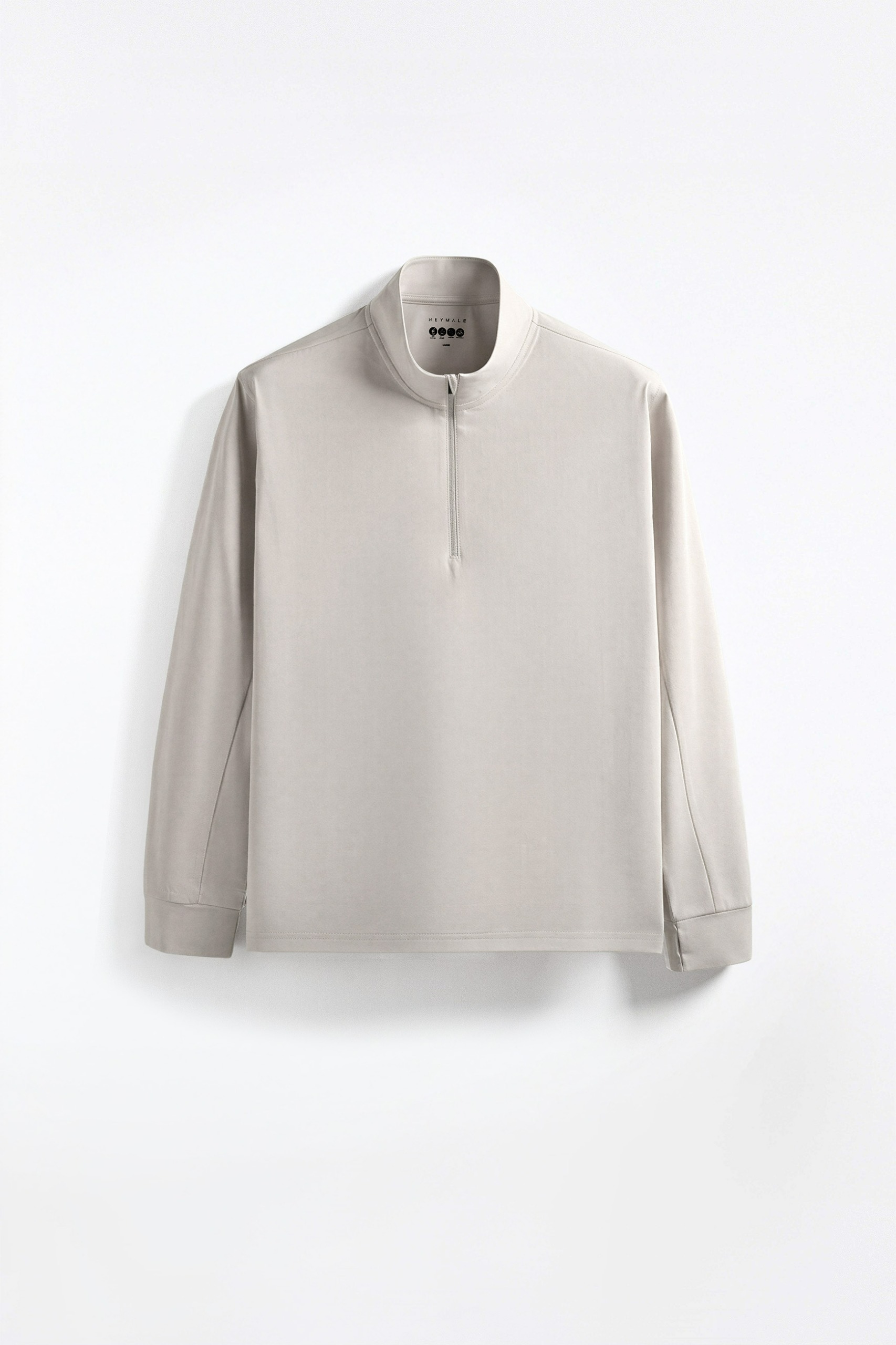 Activemor Halfzip Tee Cream