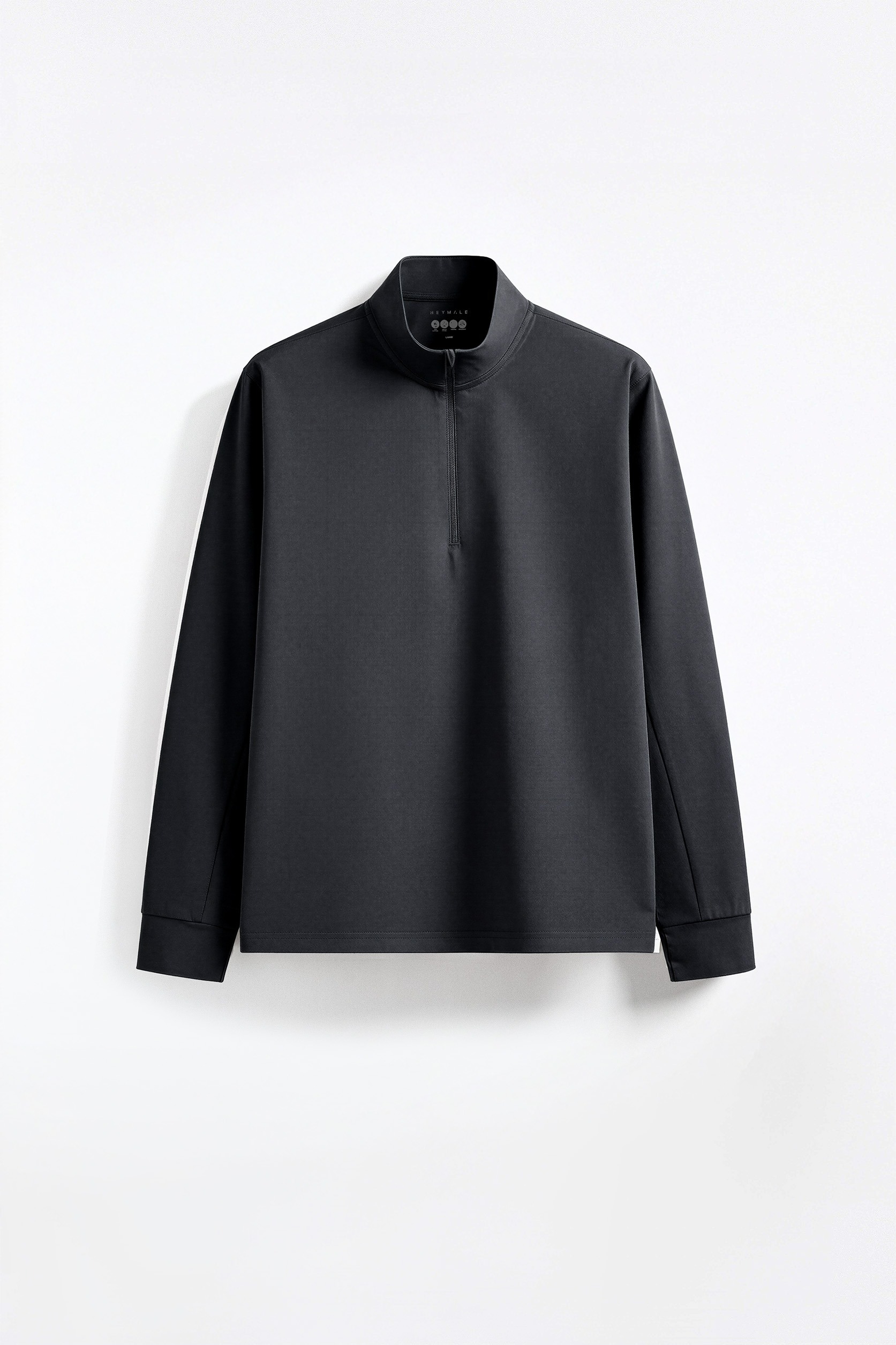 Activemor Halfzip Tee Dark Grey