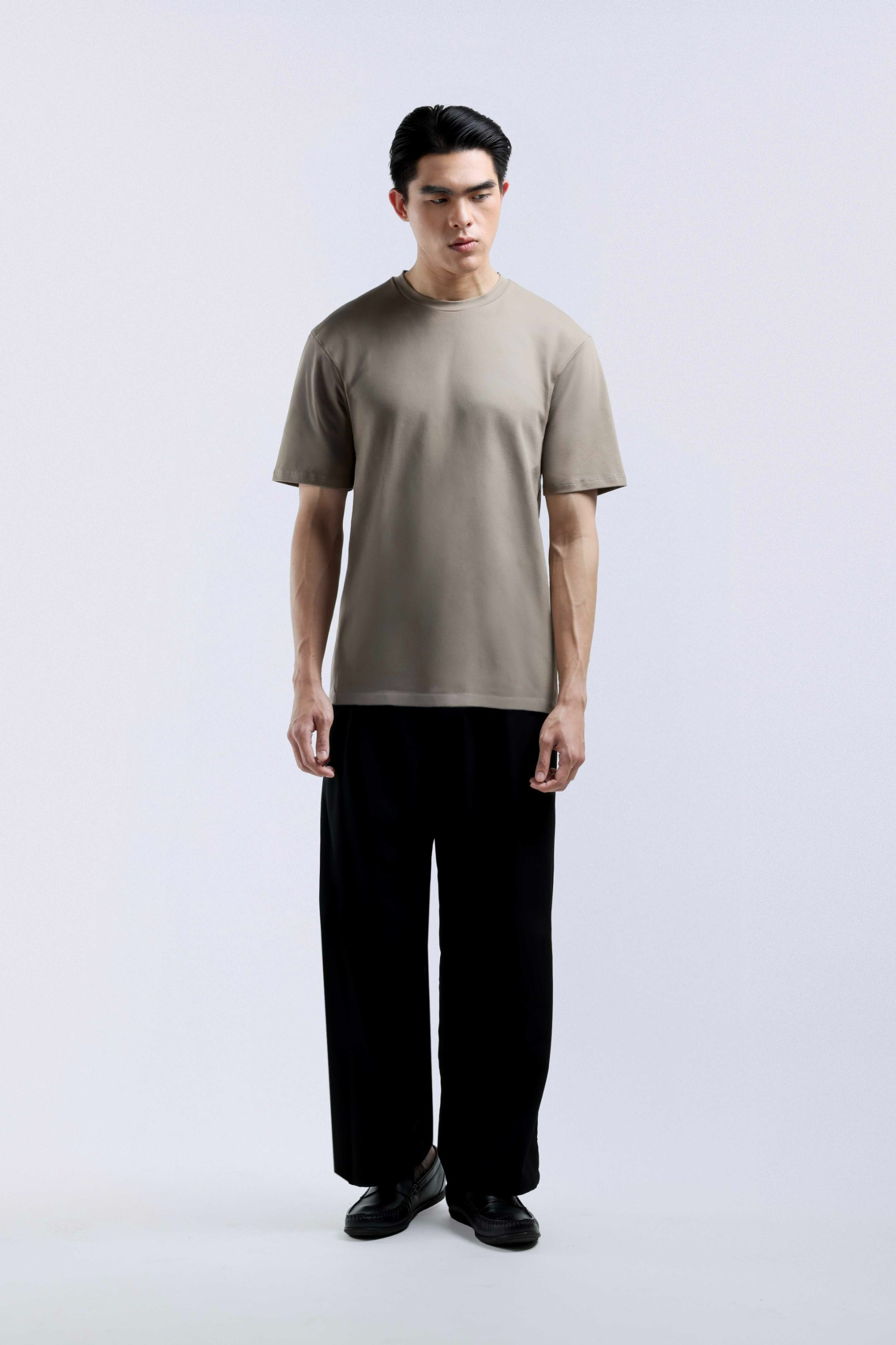 Basic Cooltys Slim Fit Brown