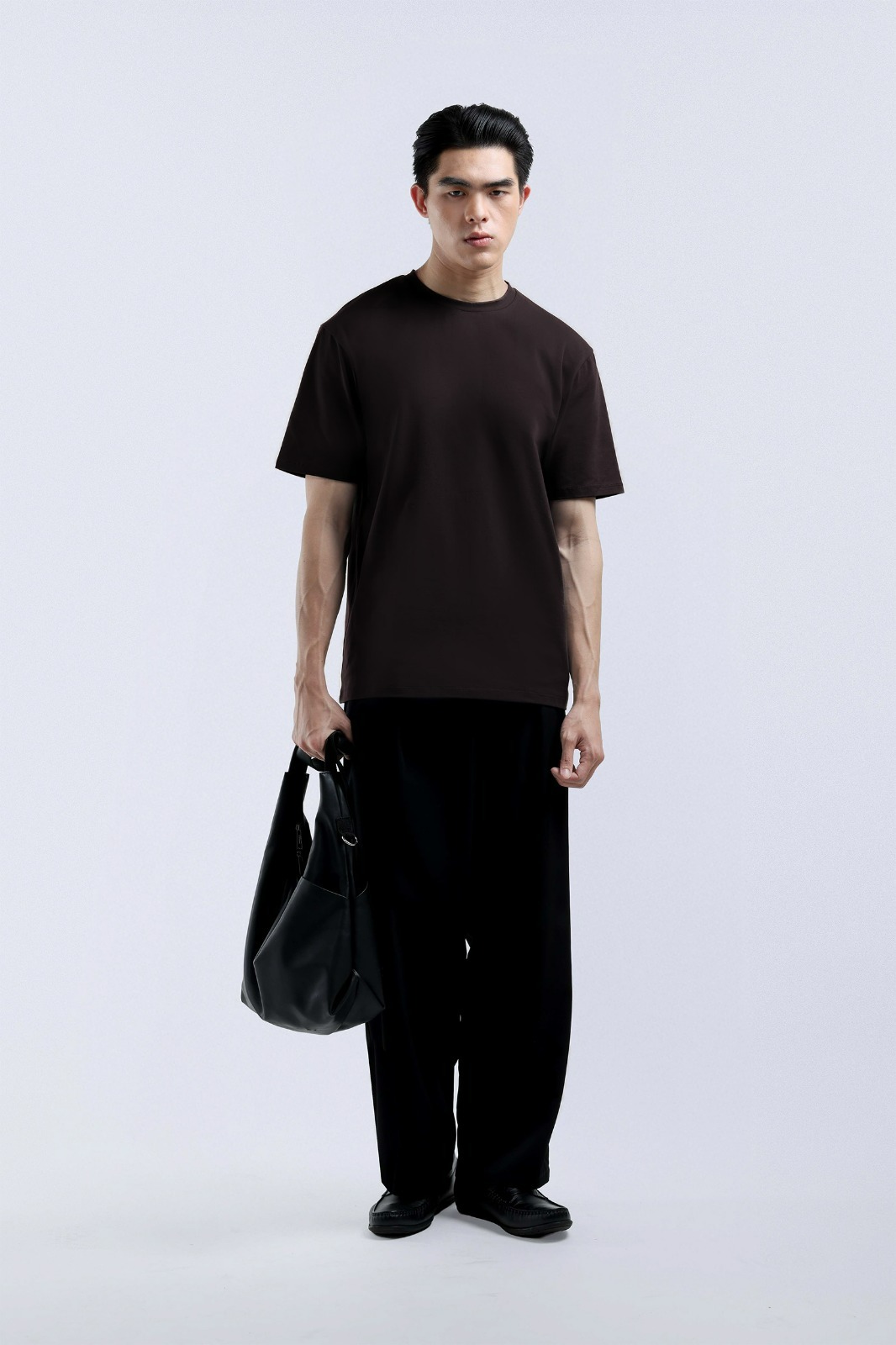 Basic Cooltys Slim Fit Dark Brown