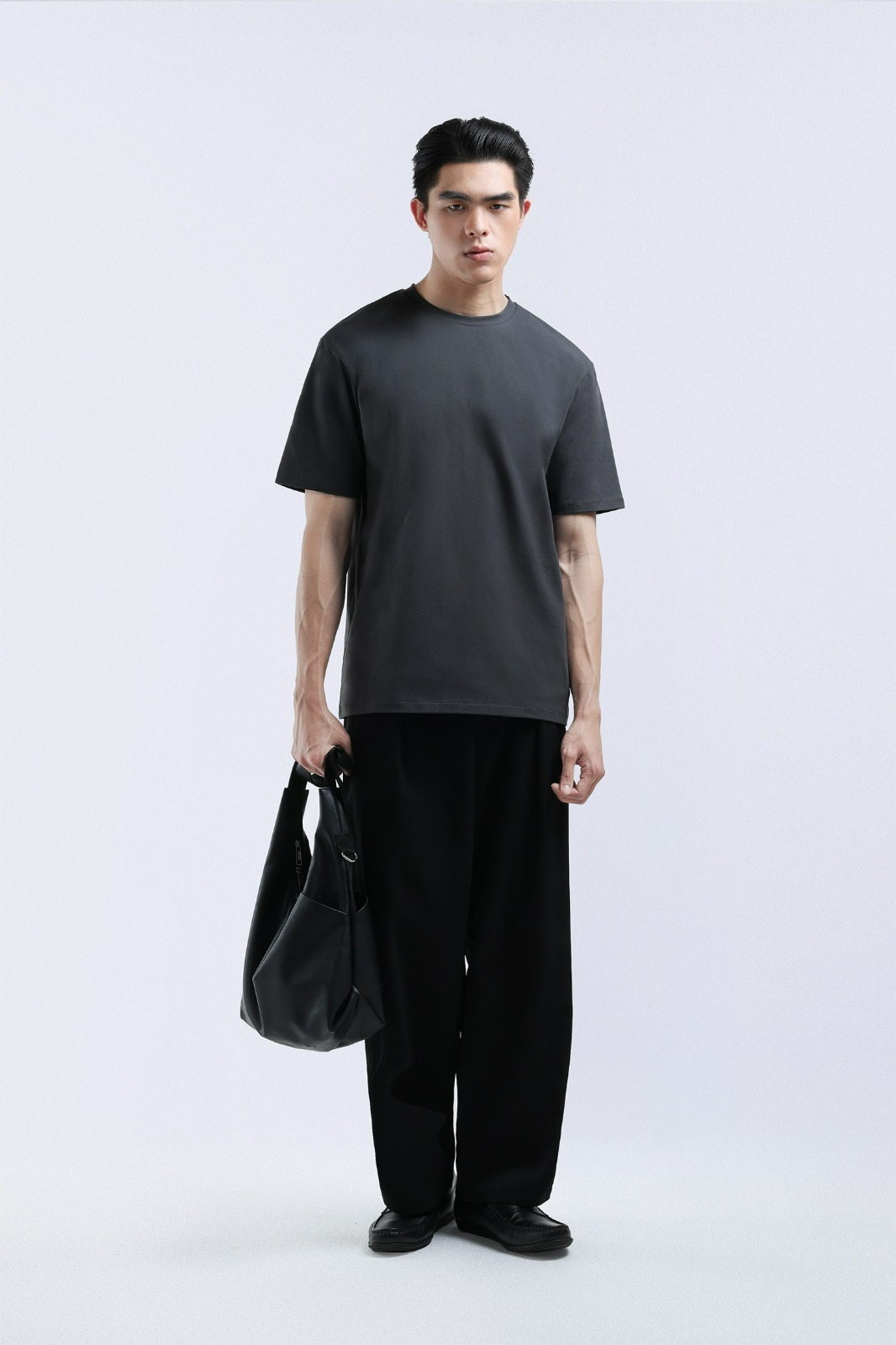 Basic Cooltys Slim Fit Dark Grey