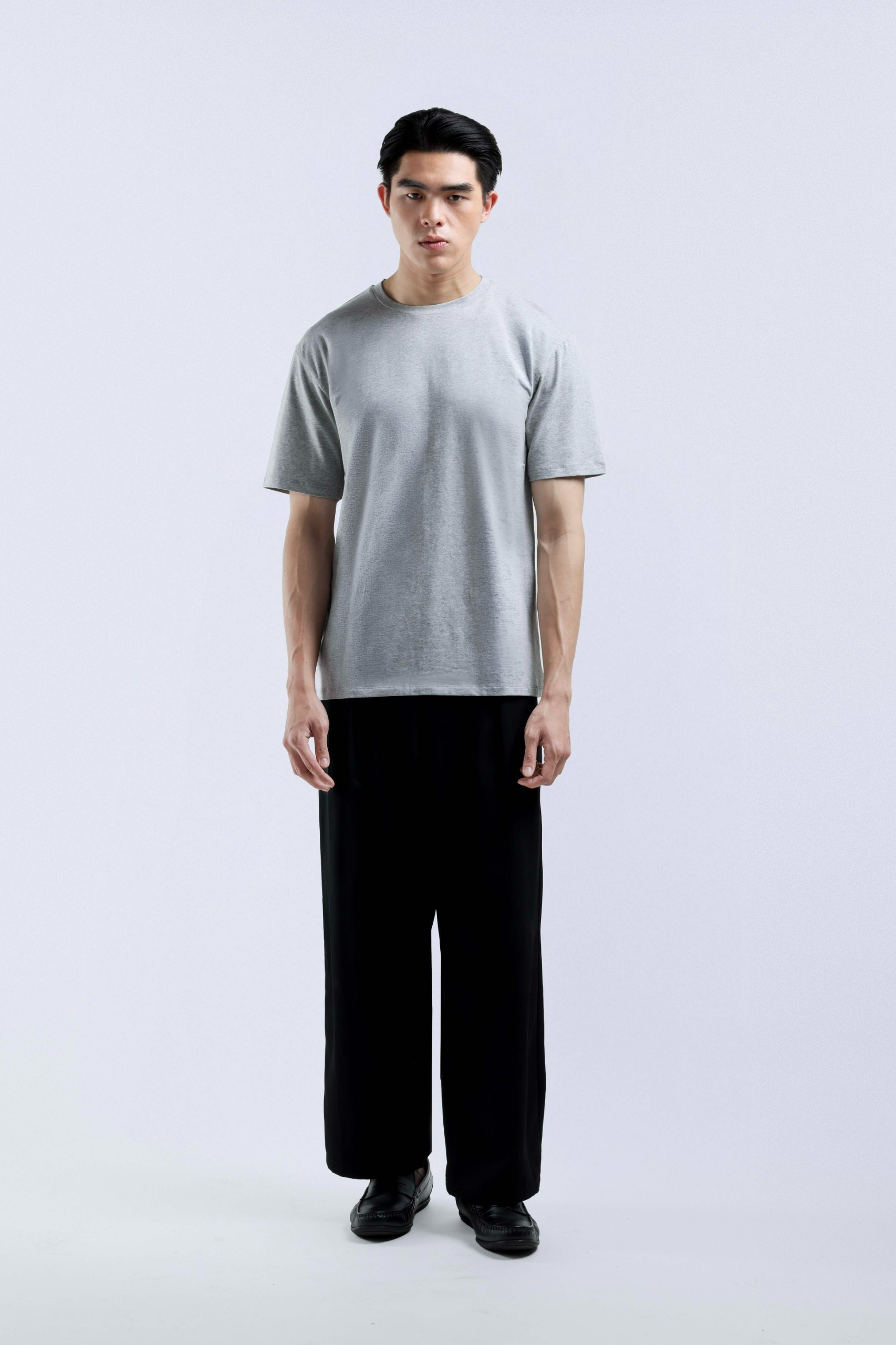 Basic Cooltys Slim Fit Light Grey