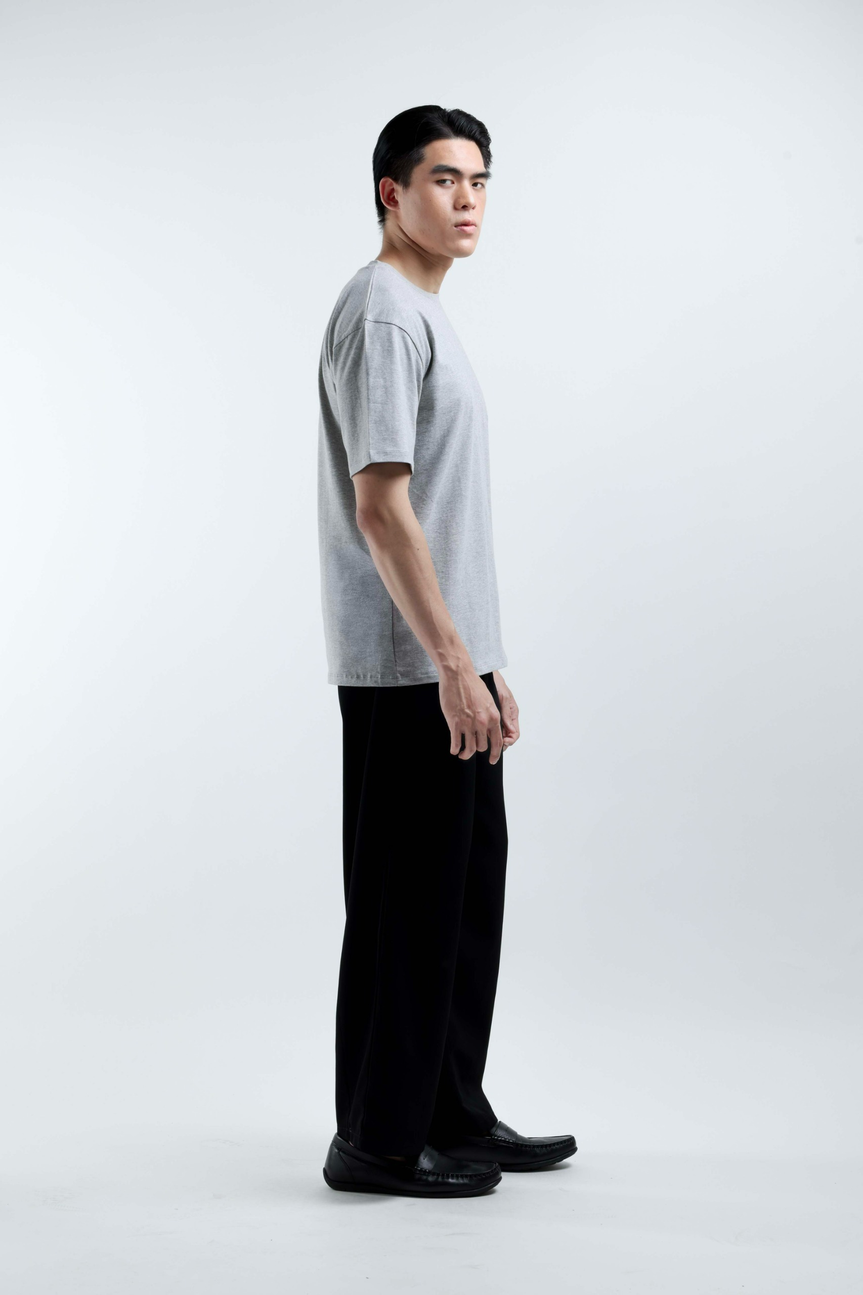 Basic Cooltys Slim Fit Light Grey
