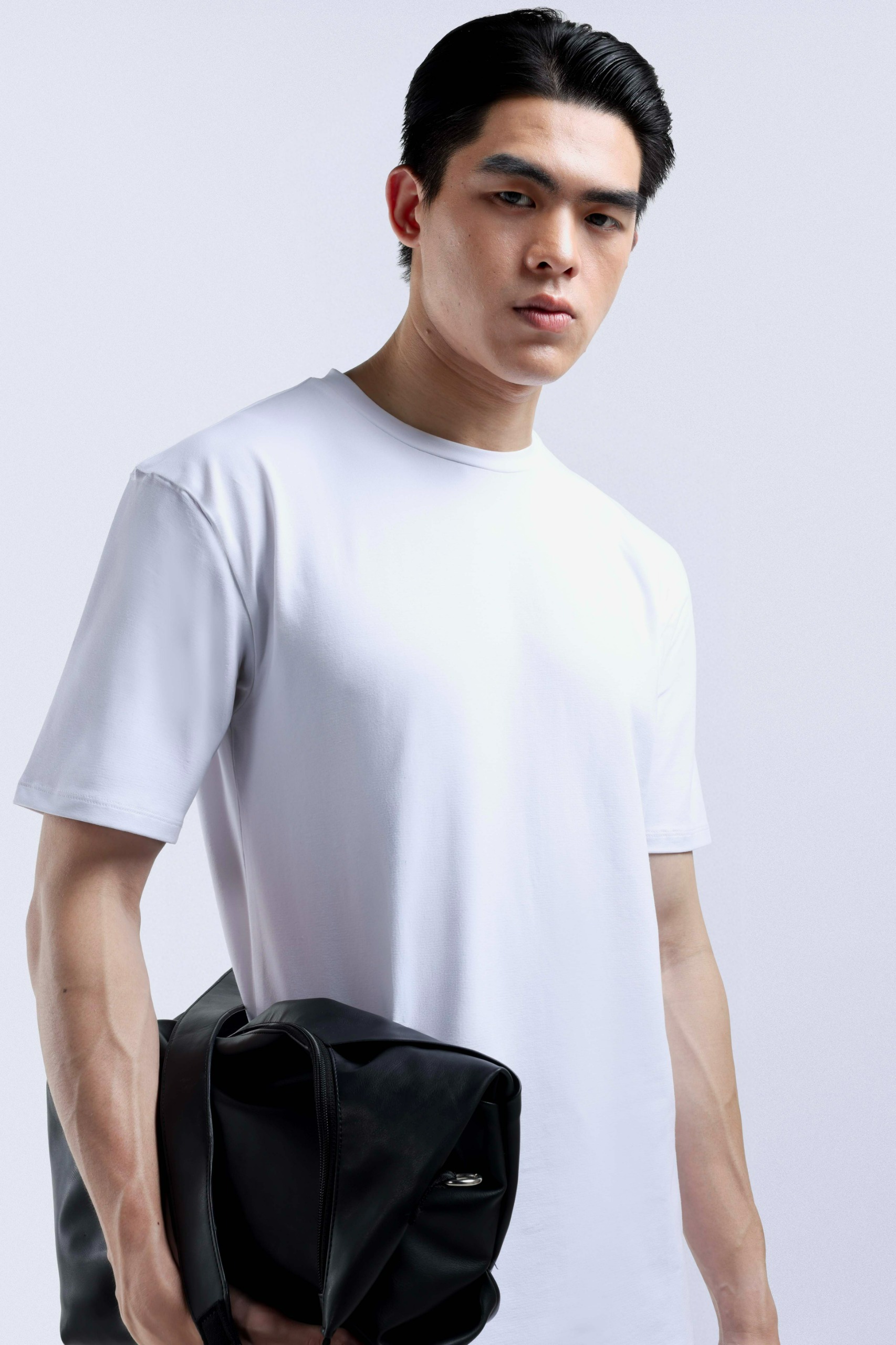 Basic Cooltys Slim Fit White