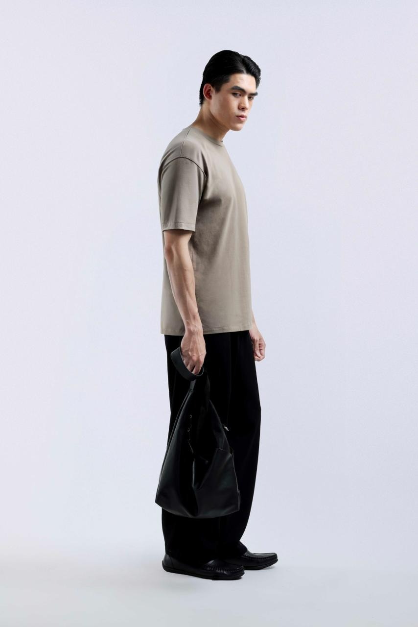 Cooltys Reguler Tees Short Sleeve Brown