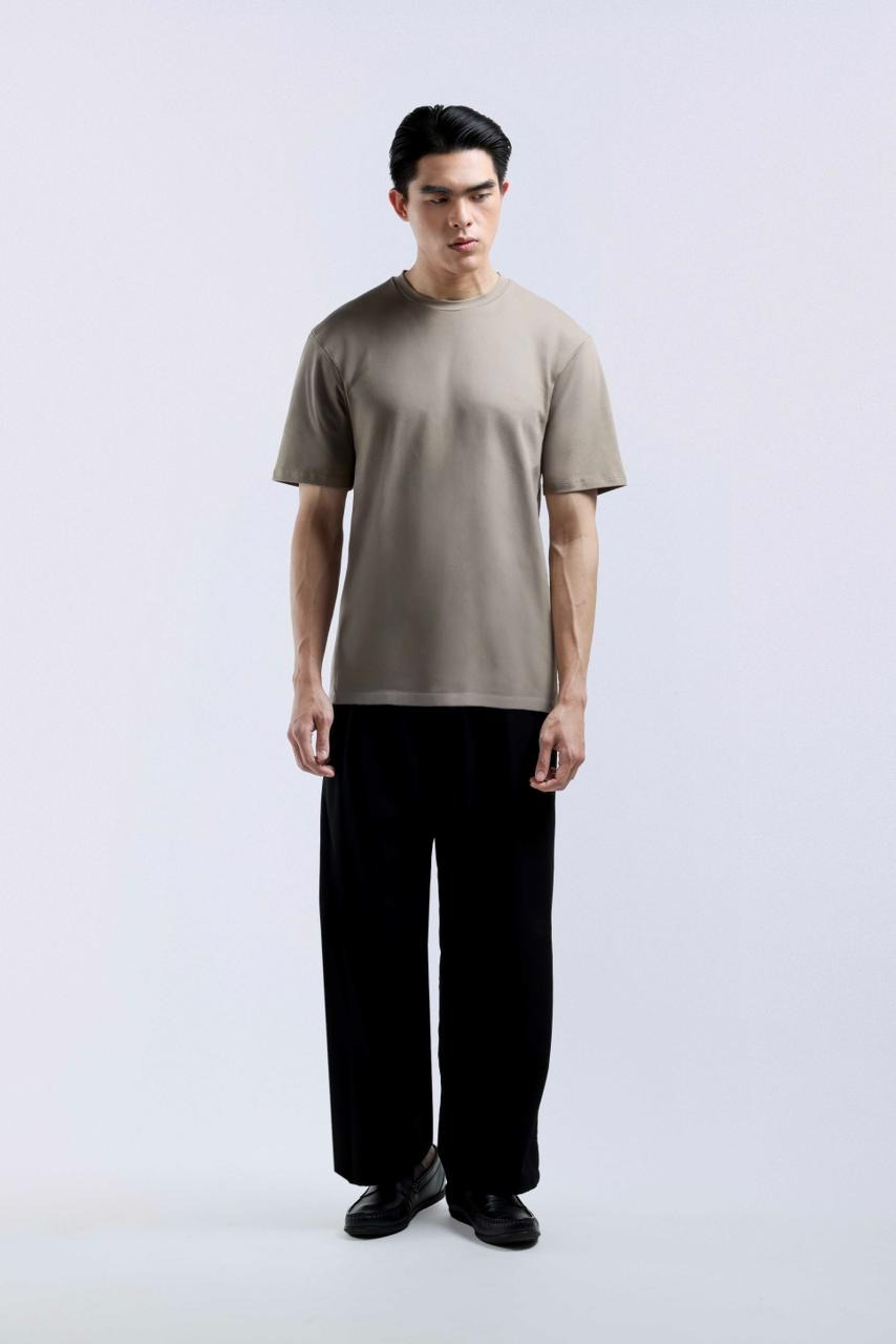Cooltys Reguler Tees Short Sleeve Brown