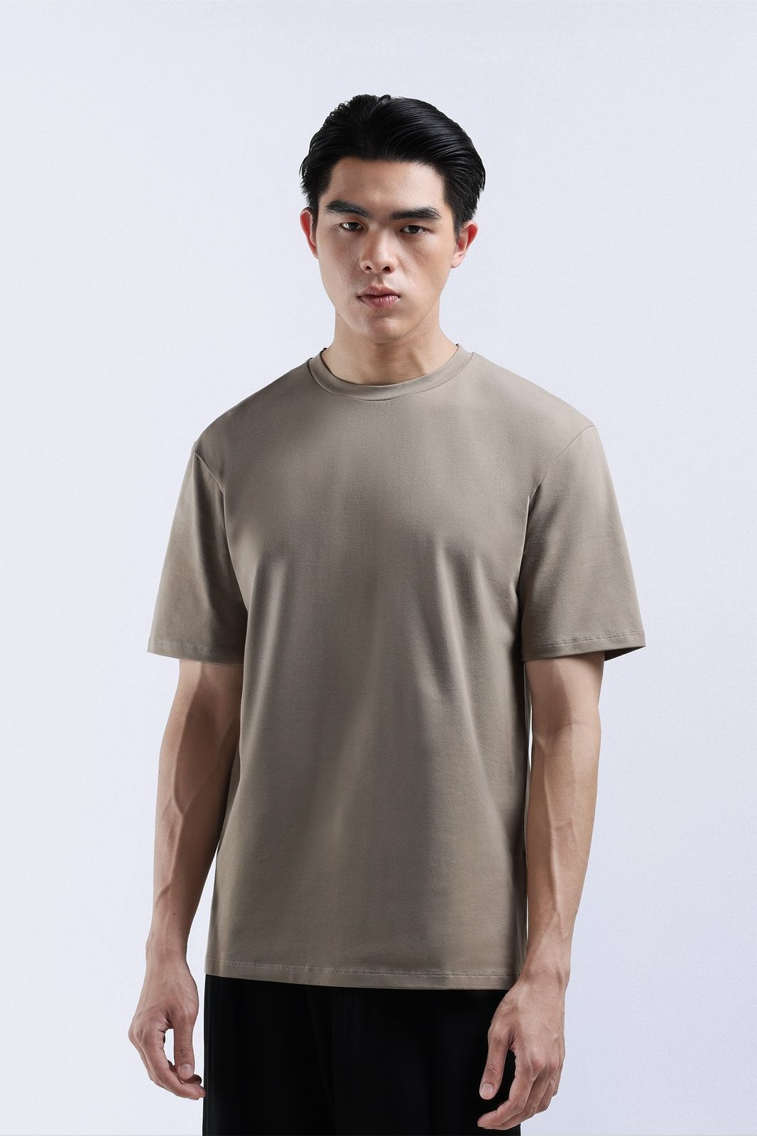 Cooltys Reguler Tees Short Sleeve Brown