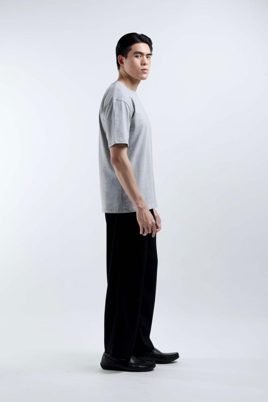 Cooltys Reguler Tees Short Sleeve Light Grey