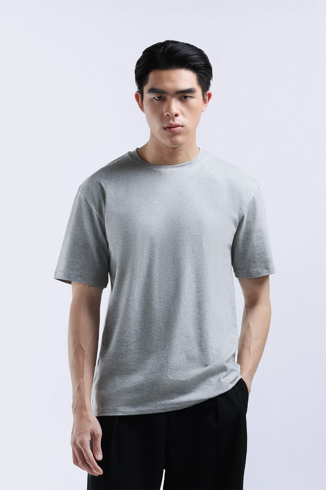 Cooltys Reguler Tees Short Sleeve Light Grey