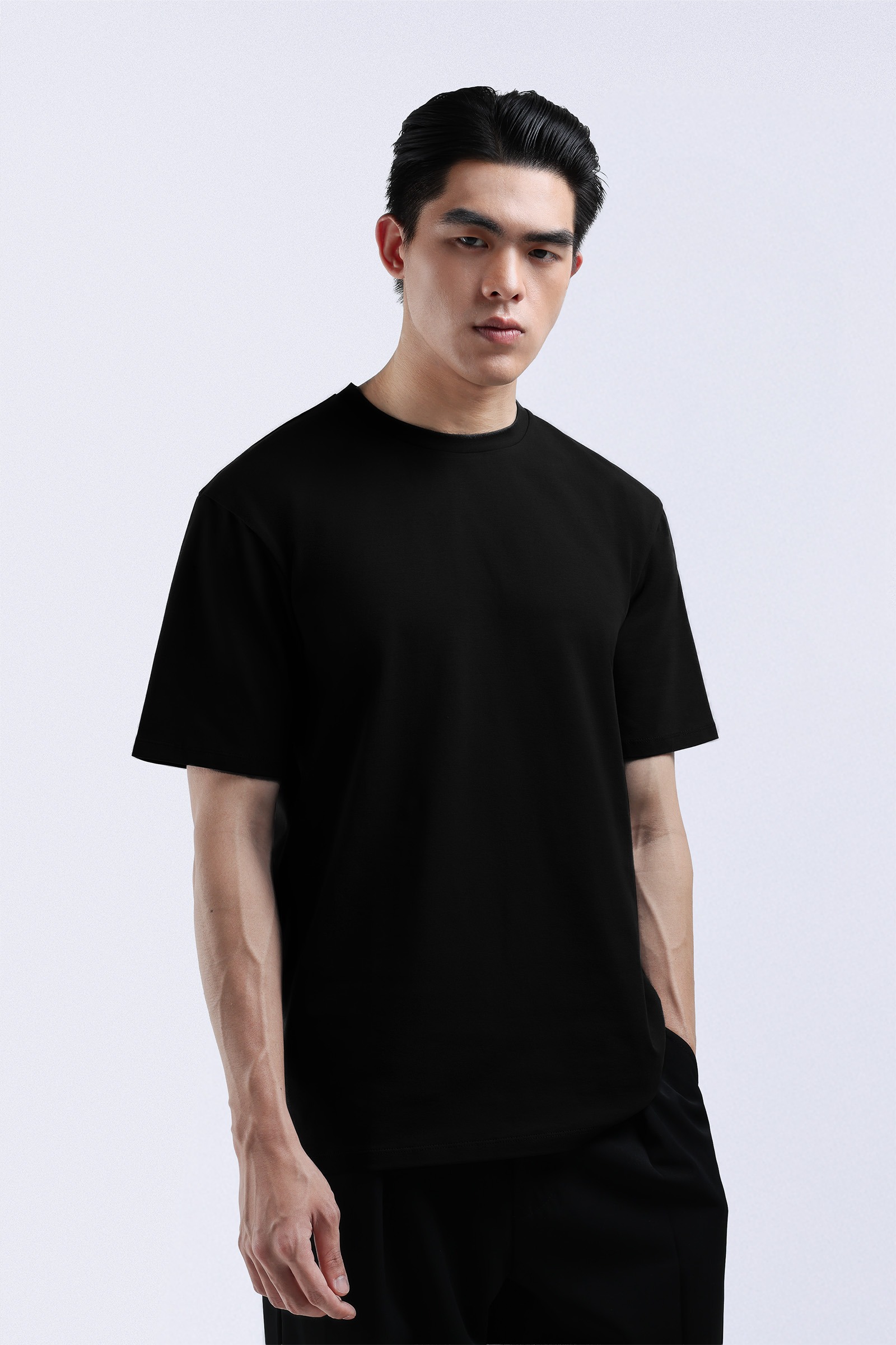 Basic Cooltys Slim Fit Black