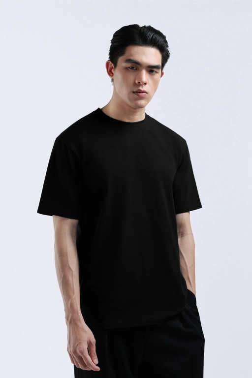 Image of Basic Cooltys Slim Fit Black