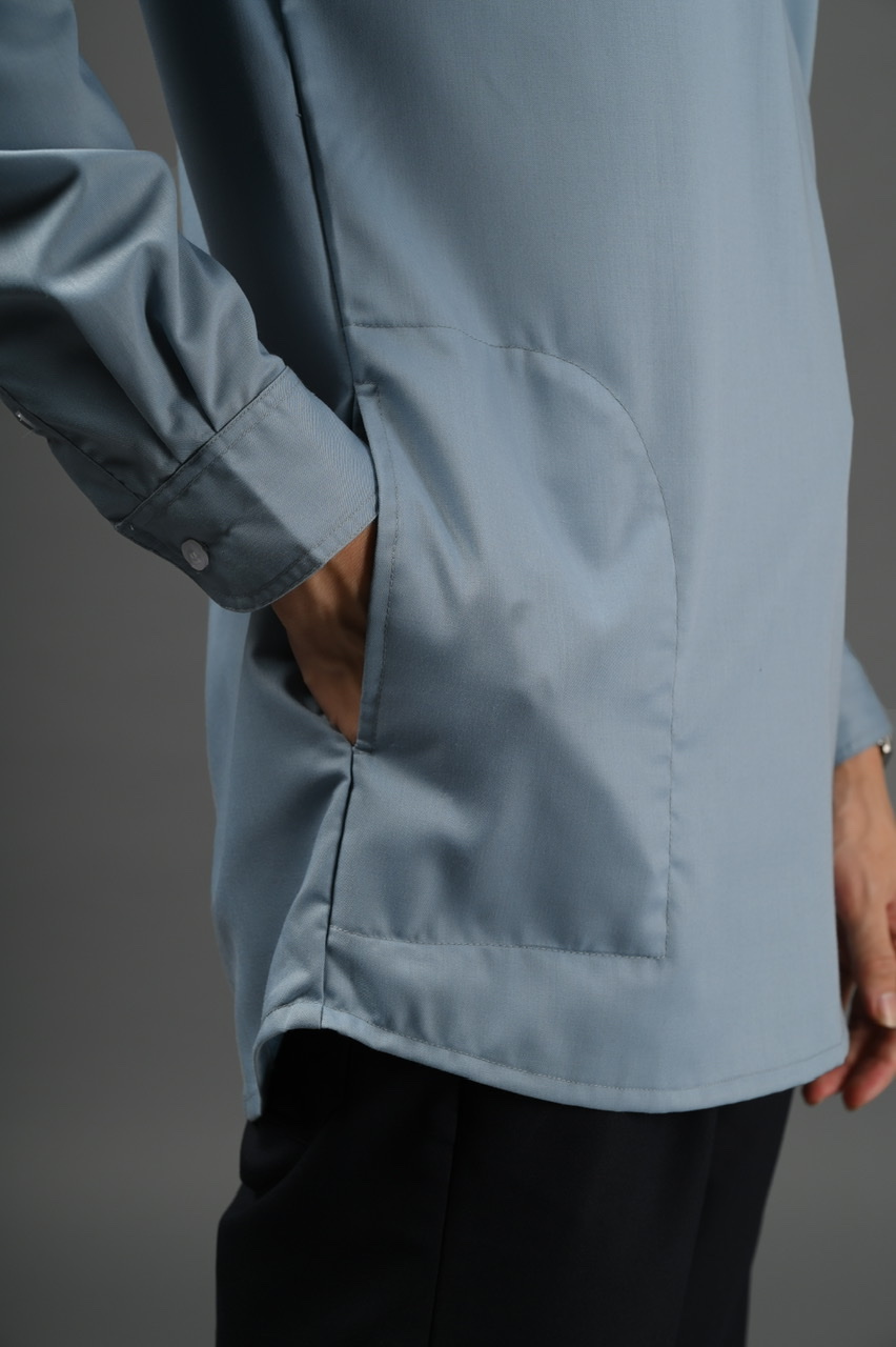 RUMEE KURTA SHIRT FADED BLUE