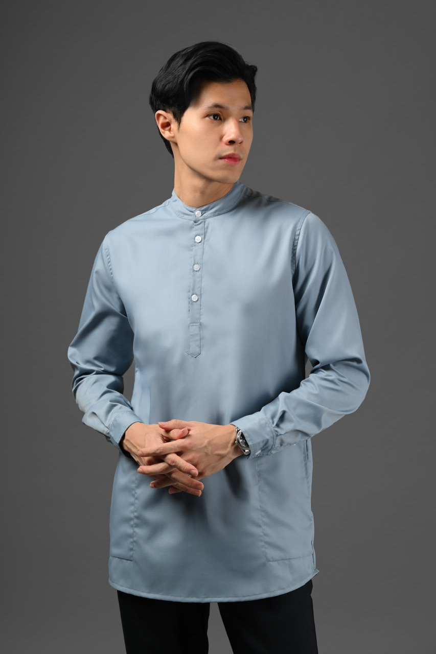 RUMEE KURTA SHIRT FADED BLUE