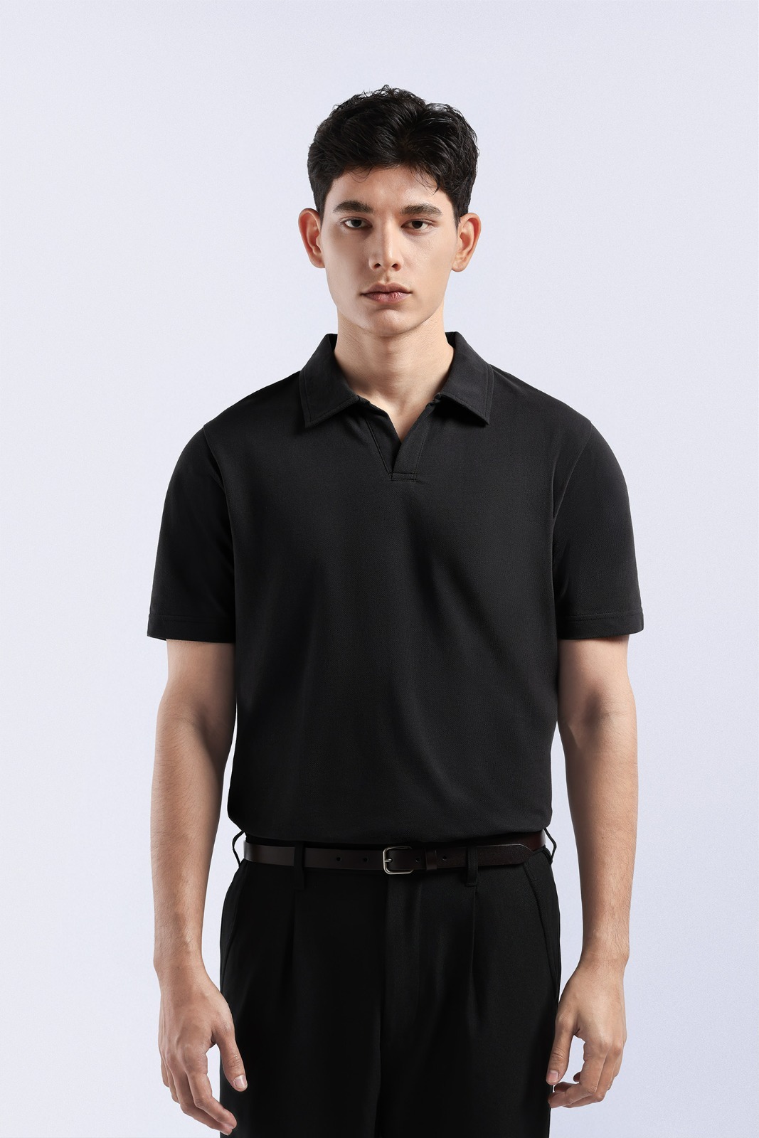 Raven Polo Shirt Dark Grey